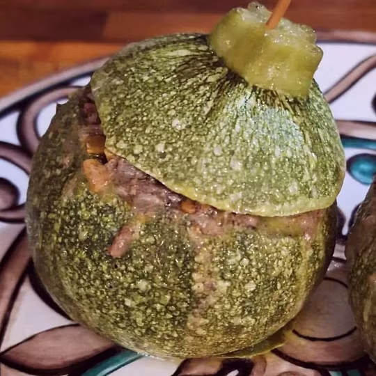 Anteprima ricetta Zucchine tonde in padella