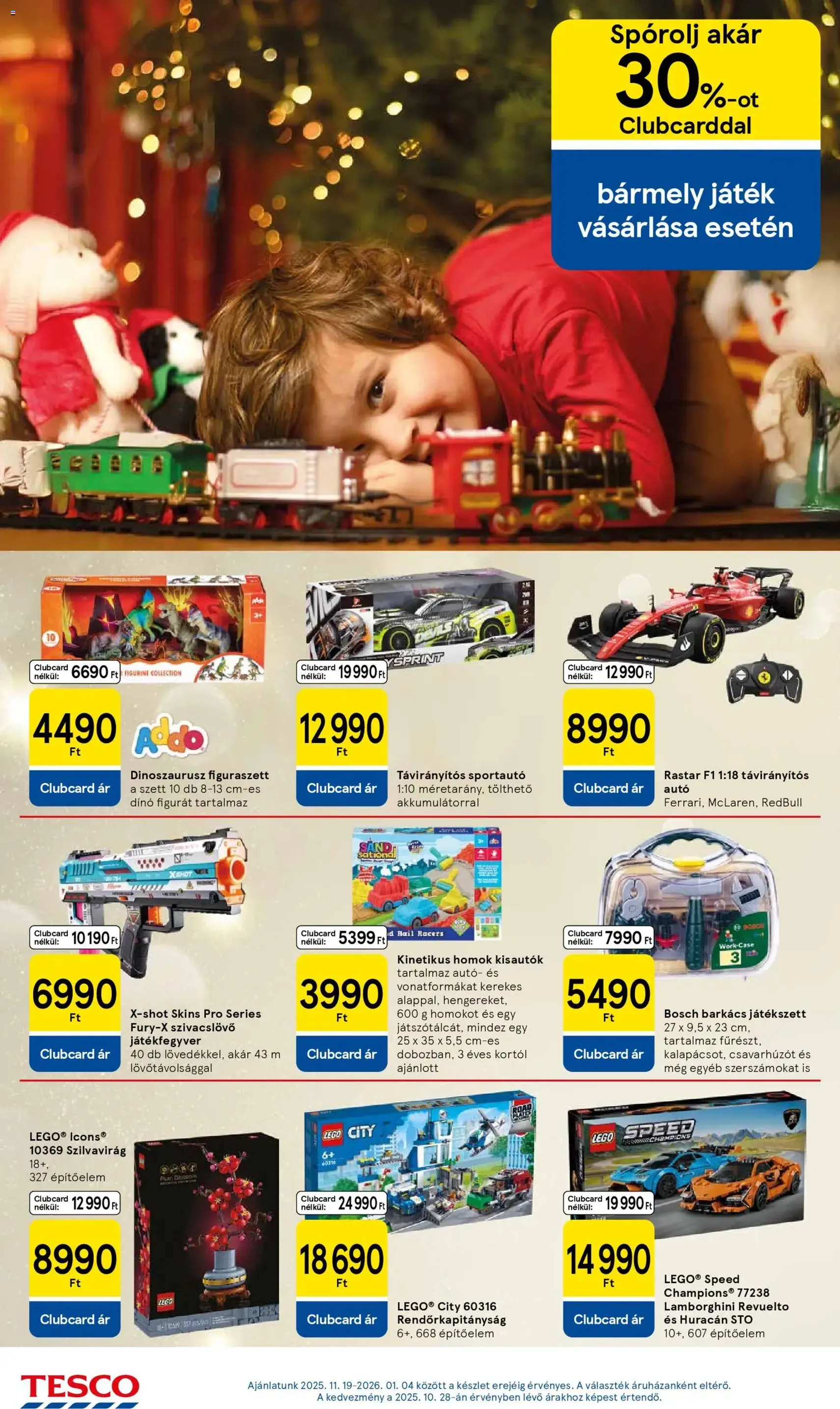 Tesco Hipermarket - Akciós újság - 2025.12.04. érvényes szórólap 38 oldal 44 oldalból