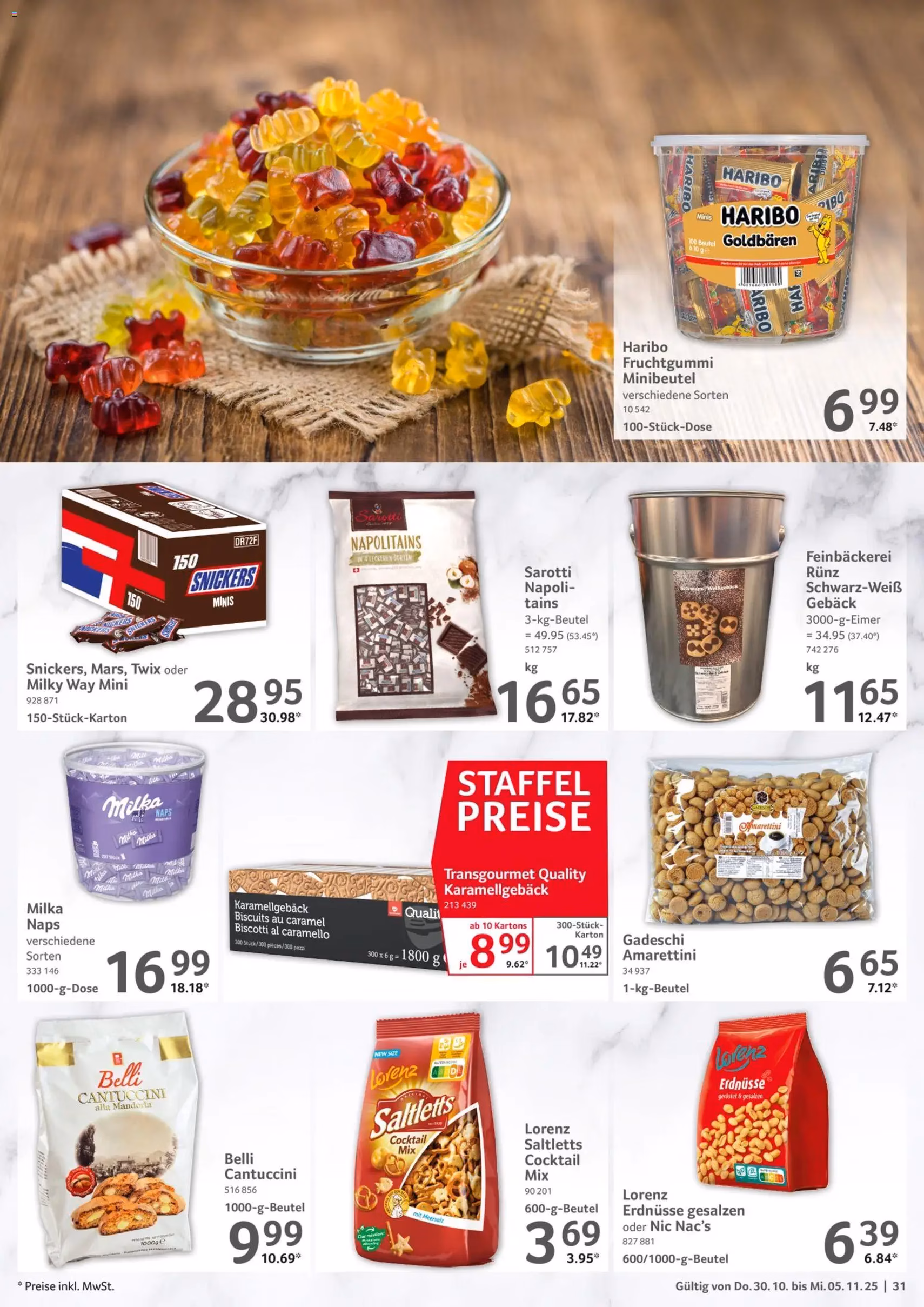 Selgros Prospekt - Gültiger Prospekt ab 30.10.2025, Seite 31 von insgesamt 32 Selgros Prospekt - Gültiger Prospekt ab 30.10.2025, Seite 31 von insgesamt 32