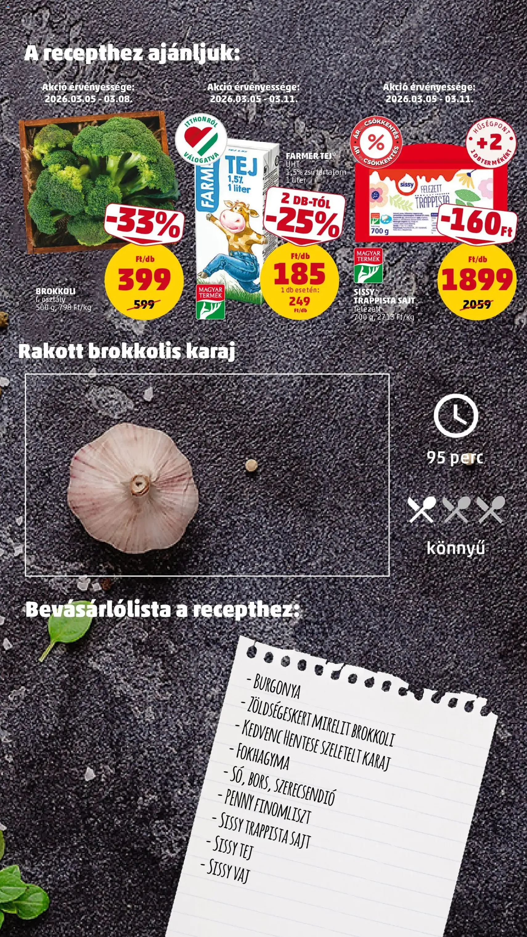 PENNY akciós újság - 2026.03.05. érvényes szórólap 9 oldal 43 oldalból