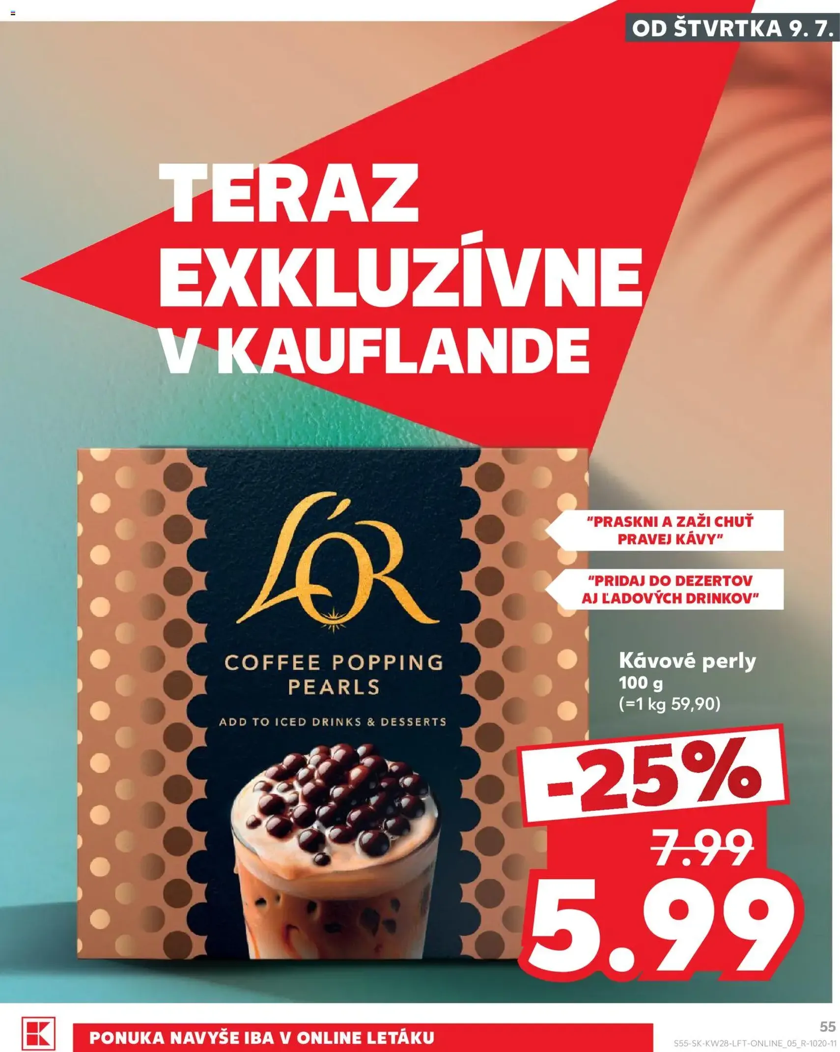 Kaufland SK akciós újság - 2026.07.09. érvényes szórólap 55 oldal 82 oldalból