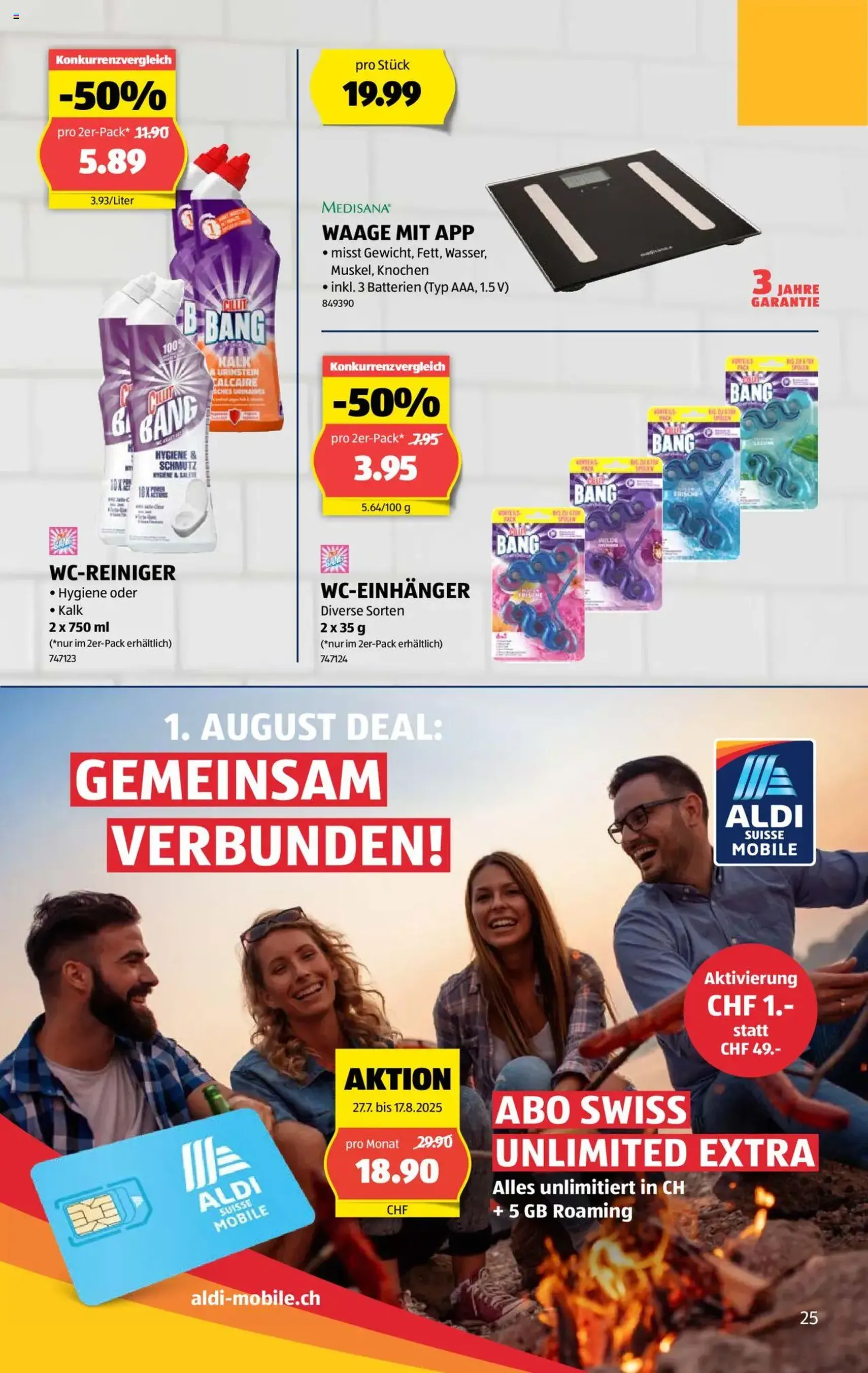 Aldi Aktionen - Gültiger Prospekt ab 31.07.2025, Seite 25 von insgesamt 35 Aldi Aktionen - Gültiger Prospekt ab 31.07.2025, Seite 25 von insgesamt 35