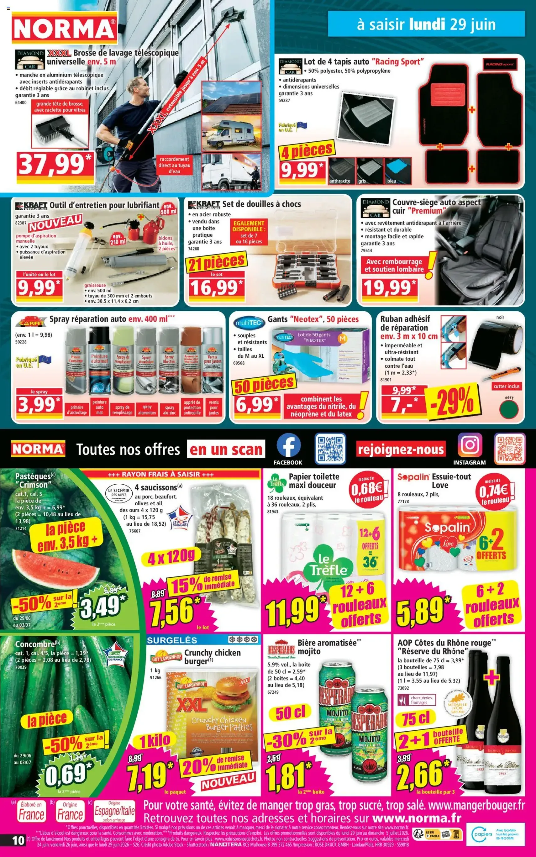 Norma catalogue - brochure valable à partir du 24/06/2026, page 10 sur 12