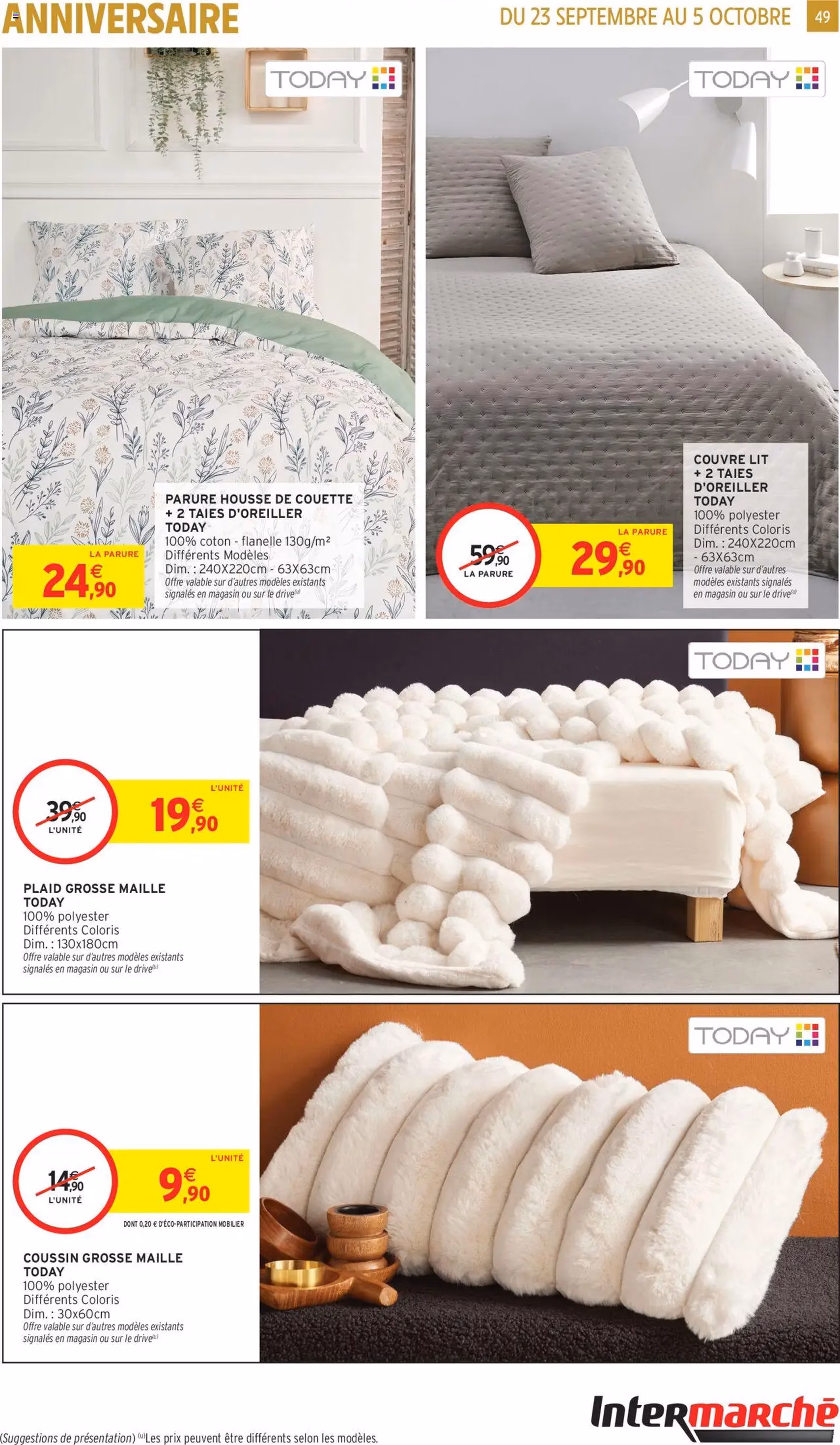 Intermarché catalogue semaine 39 - brochure valable à partir du 23/09/2025, page 49 sur 52