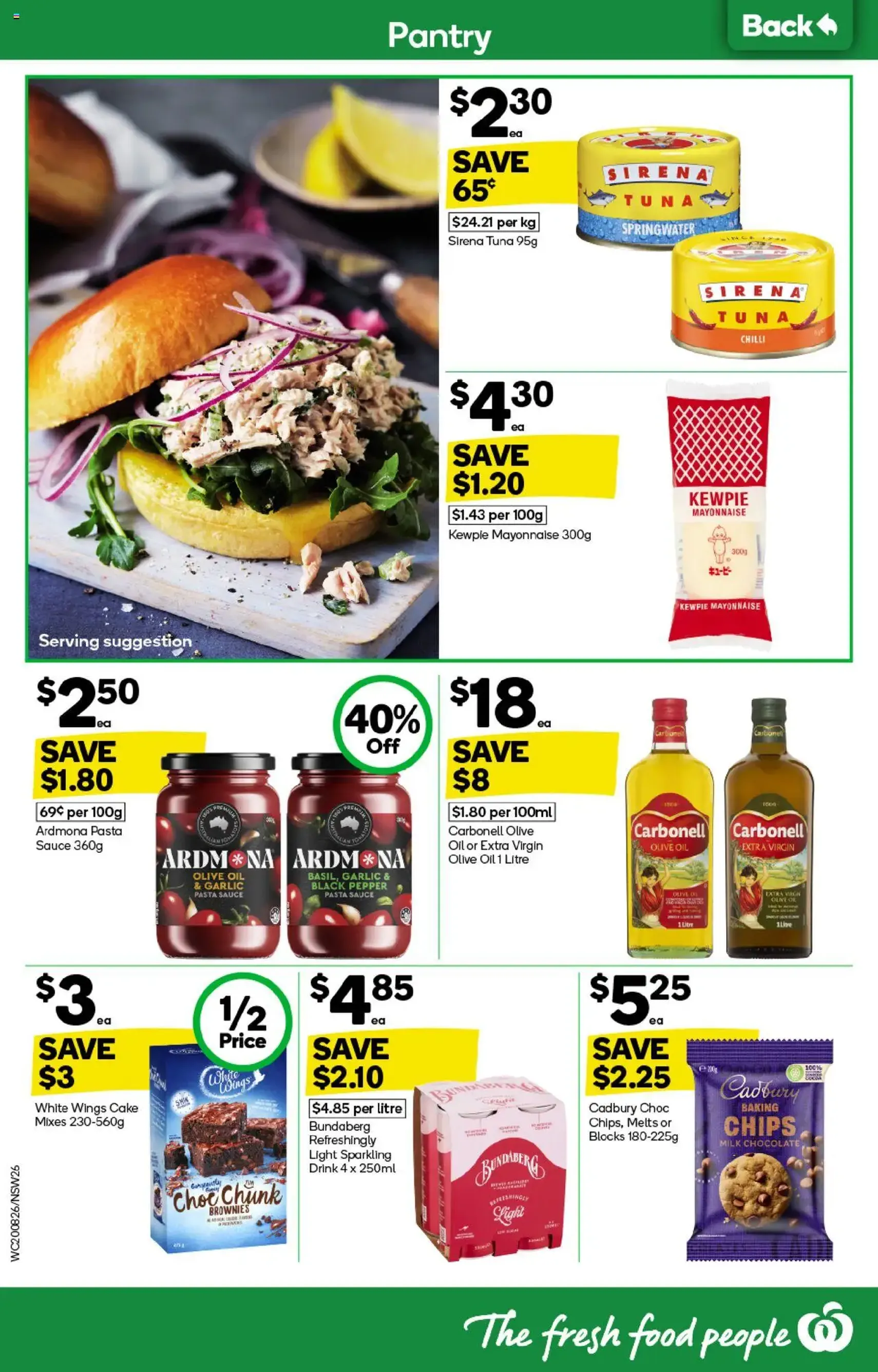 Weekly catalogue Woolworths NSW 20/08 - valid flyer from 20/08/2025, page 26 of 46 Weekly catalogue Woolworths NSW 20/08 - valid flyer from 20/08/2025, page 26 of 46
