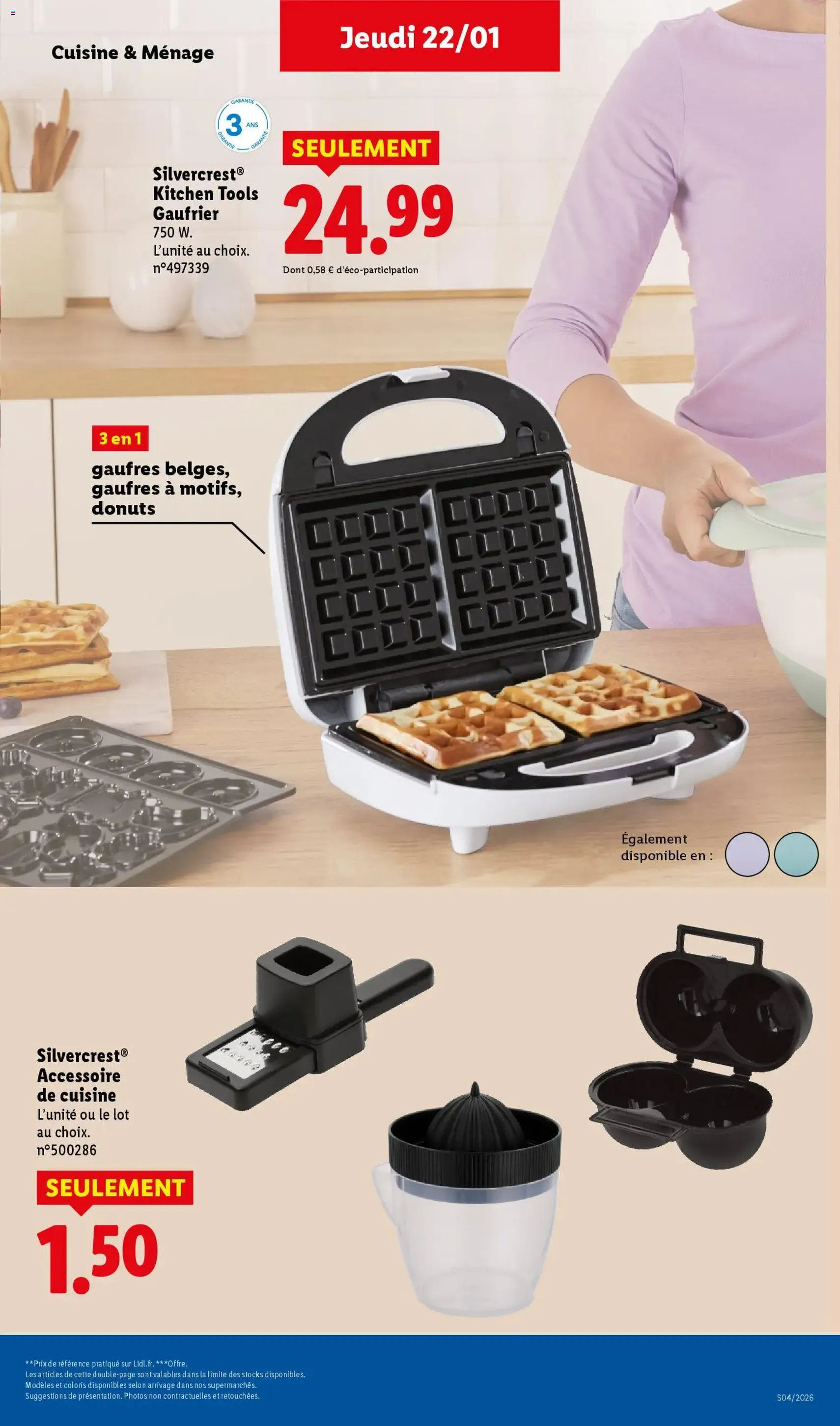 LIDL catalogue semaine 4 - brochure valable à partir du 22/01/2026, page 37 sur 79