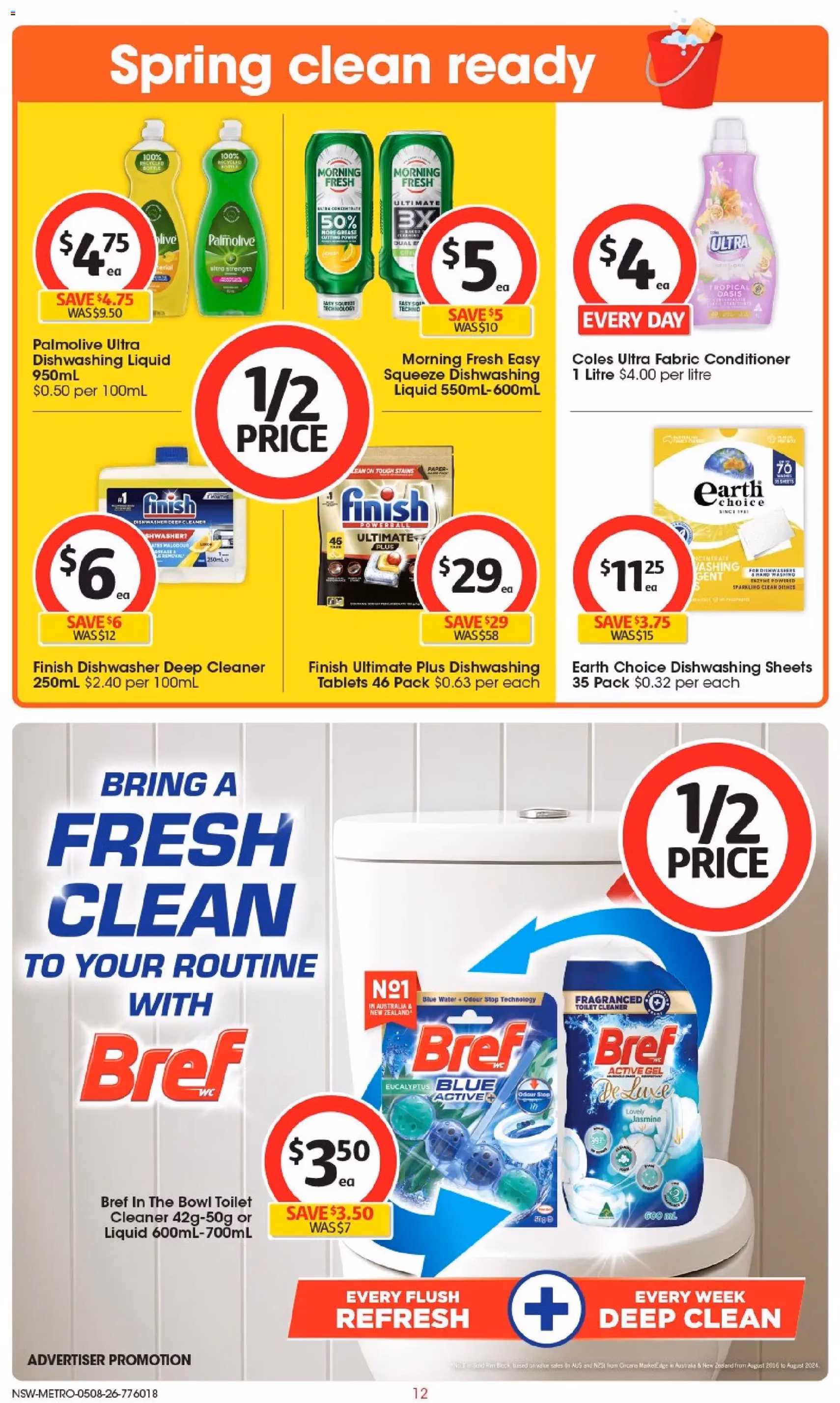 Coles catalogue - valid flyer from 04/08/2026, page 12 of 52