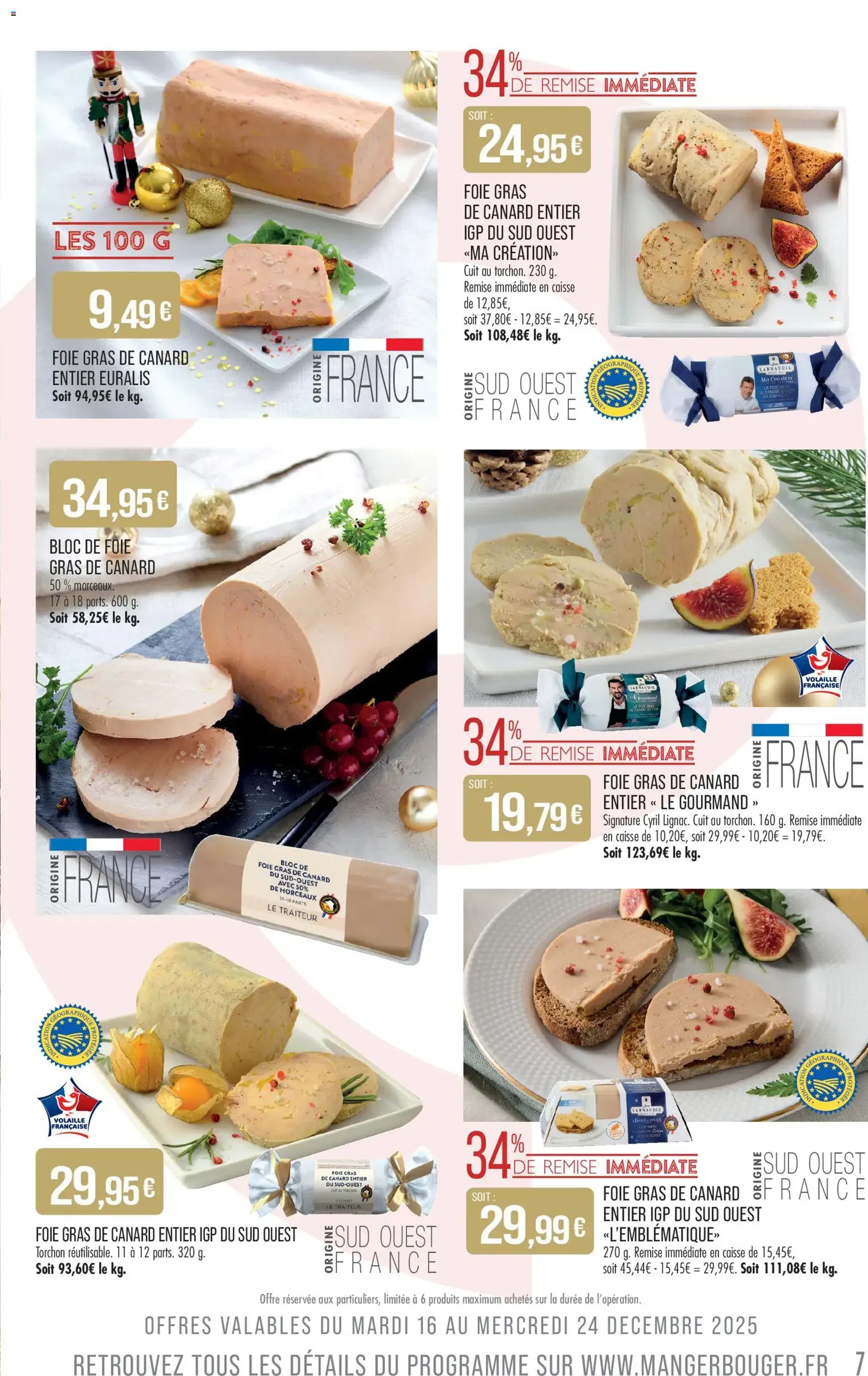 Match Supermarché catalogue - brochure valable à partir du 16/12/2025, page 7 sur 48