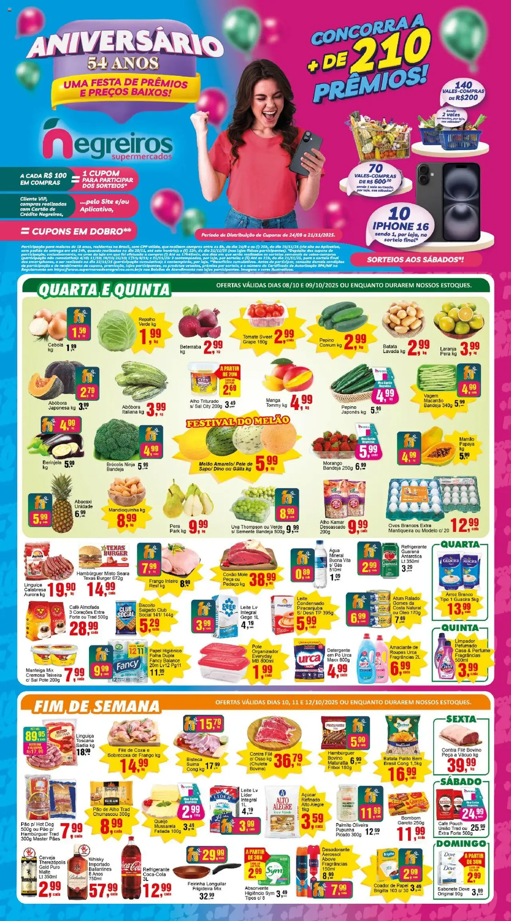 Negreiros - Ofertas da semana - folheto válido a partir de 08/10/2025 página 1 de 2
