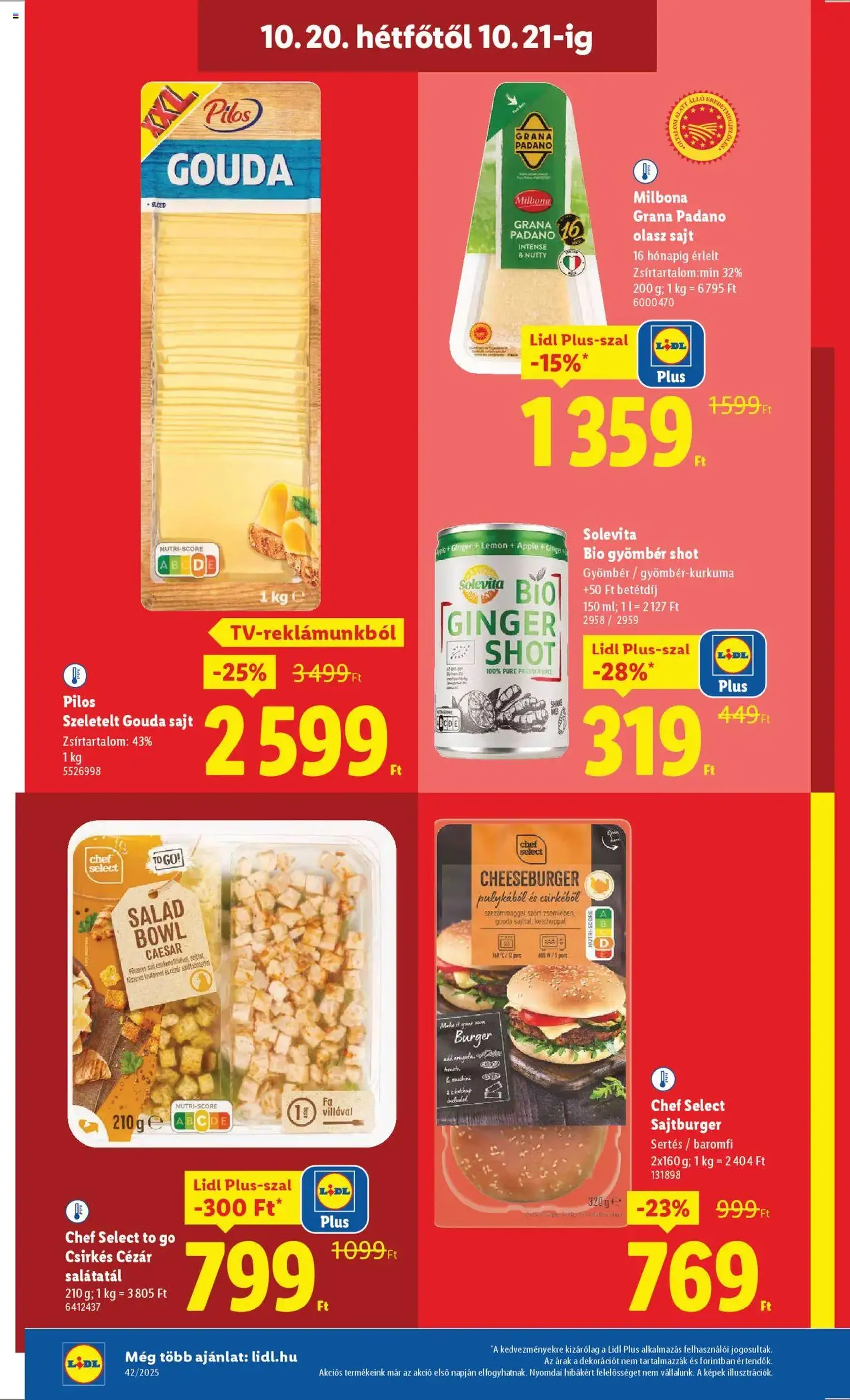Lidl Akciós újság - 2025.10.16. érvényes szórólap 54 oldal 68 oldalból Lidl Akciós újság - 2025.10.16. érvényes szórólap 54 oldal 68 oldalból