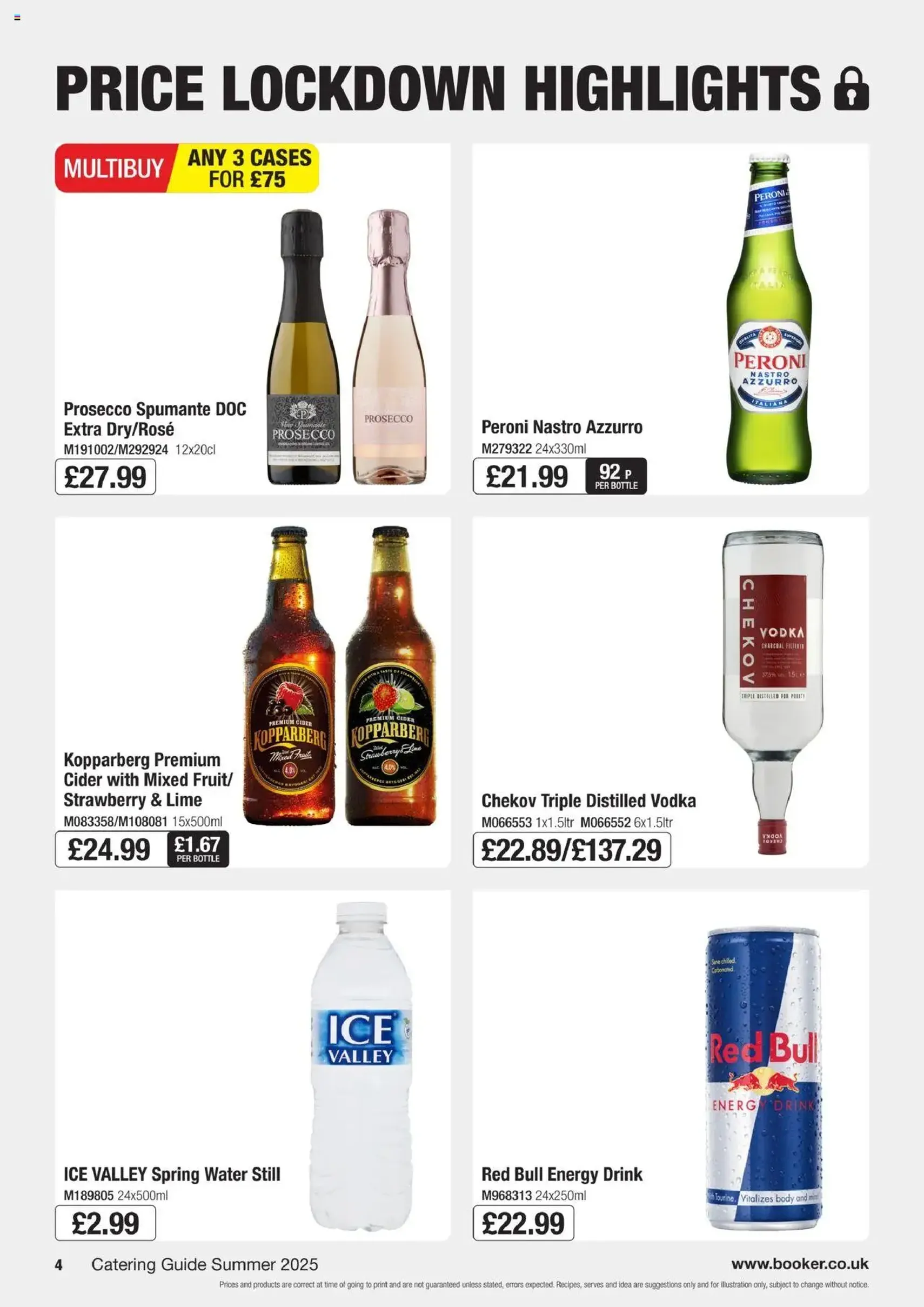 Booker Wholesale - Offers - valid flyer from 18/06/2025, page 4 of 132 Booker Wholesale - Offers - valid flyer from 18/06/2025, page 4 of 132