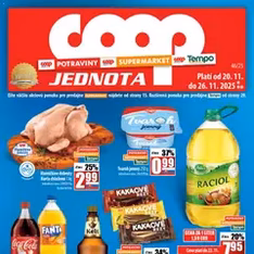 COOP Jednota leták - náhľad letáku platný od 20.11.2025