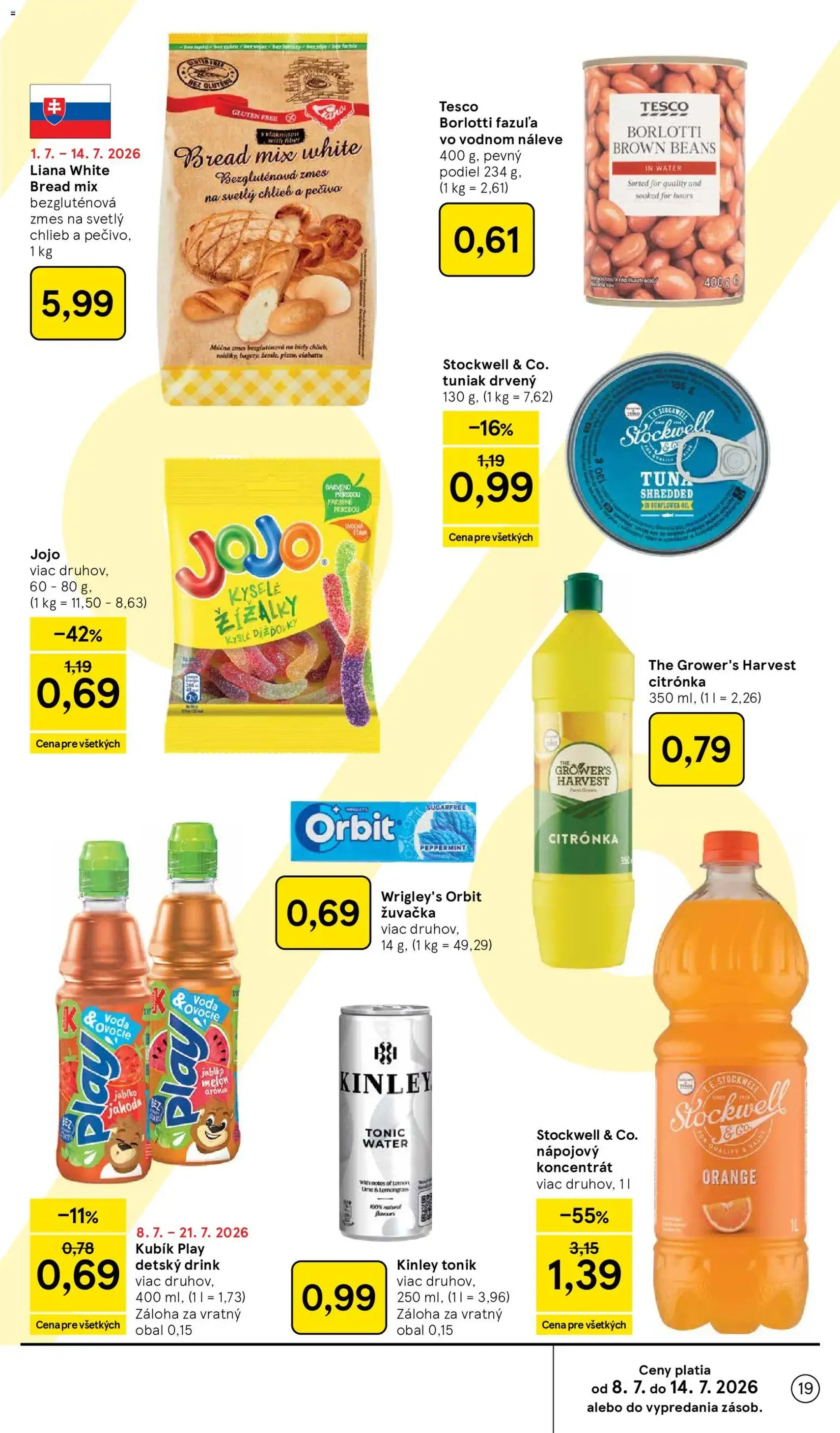 Tesco Hypermarket - leták - platný leták od 08.07.2026 strana 19 z 48