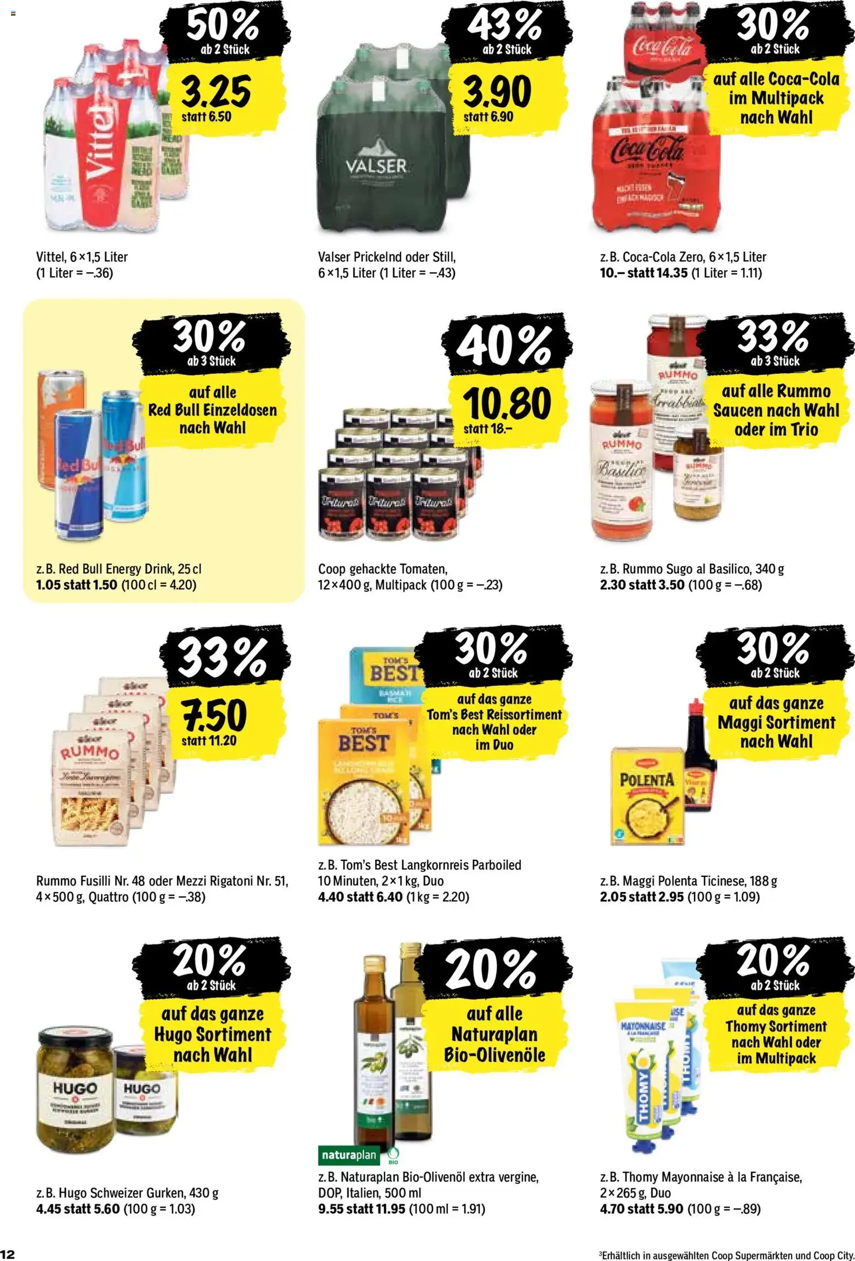 Coop aktionen - Gültiger Prospekt ab 15.10.2026, Seite 12 von insgesamt 24