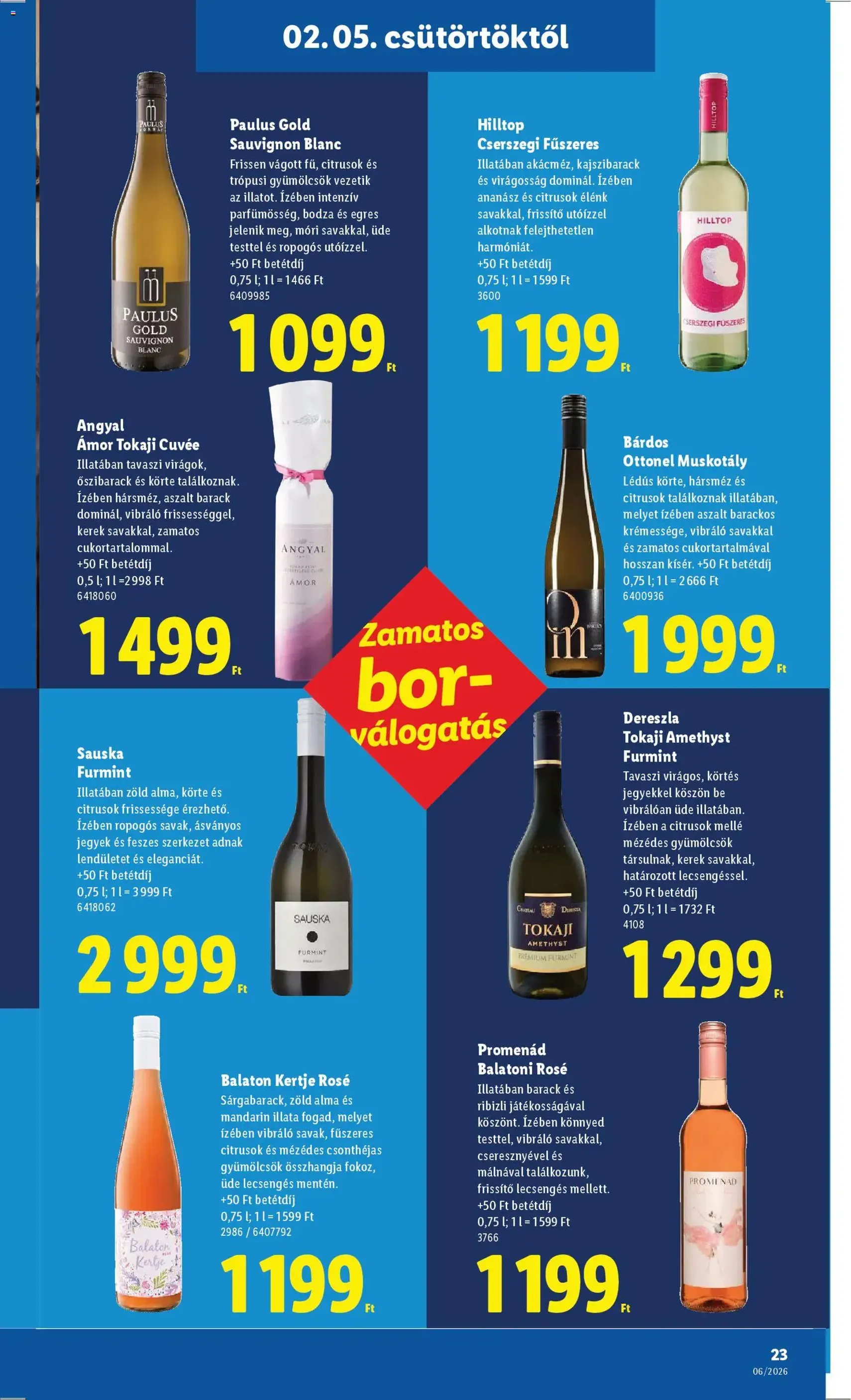 Lidl Akciós újság - 2026.02.05. érvényes szórólap 23 oldal 70 oldalból