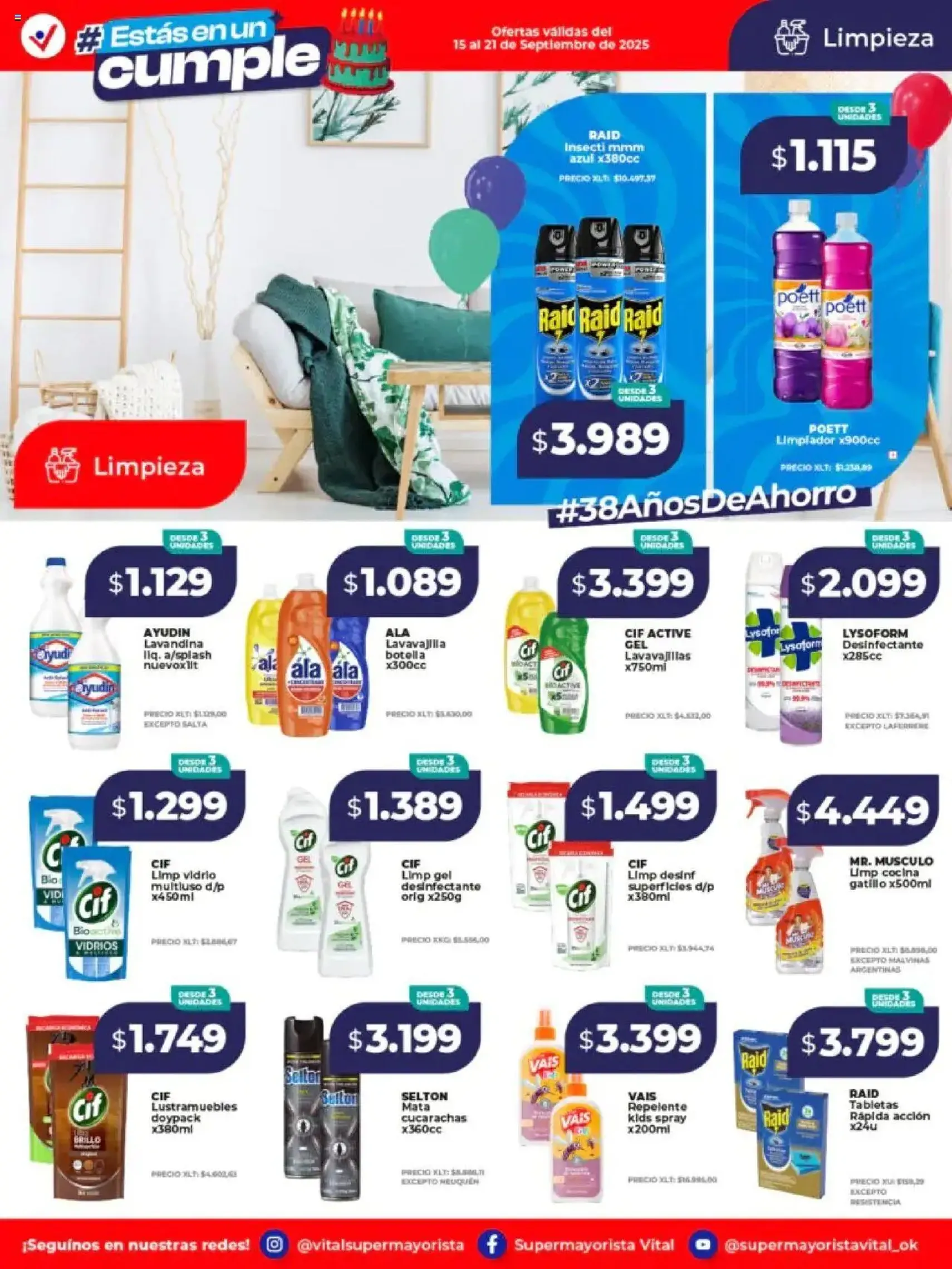 Vital - Ofertas - folleto válido desde 15/09/2025 página 7 de 22 Vital - Ofertas - folleto válido desde 15/09/2025 página 7 de 22