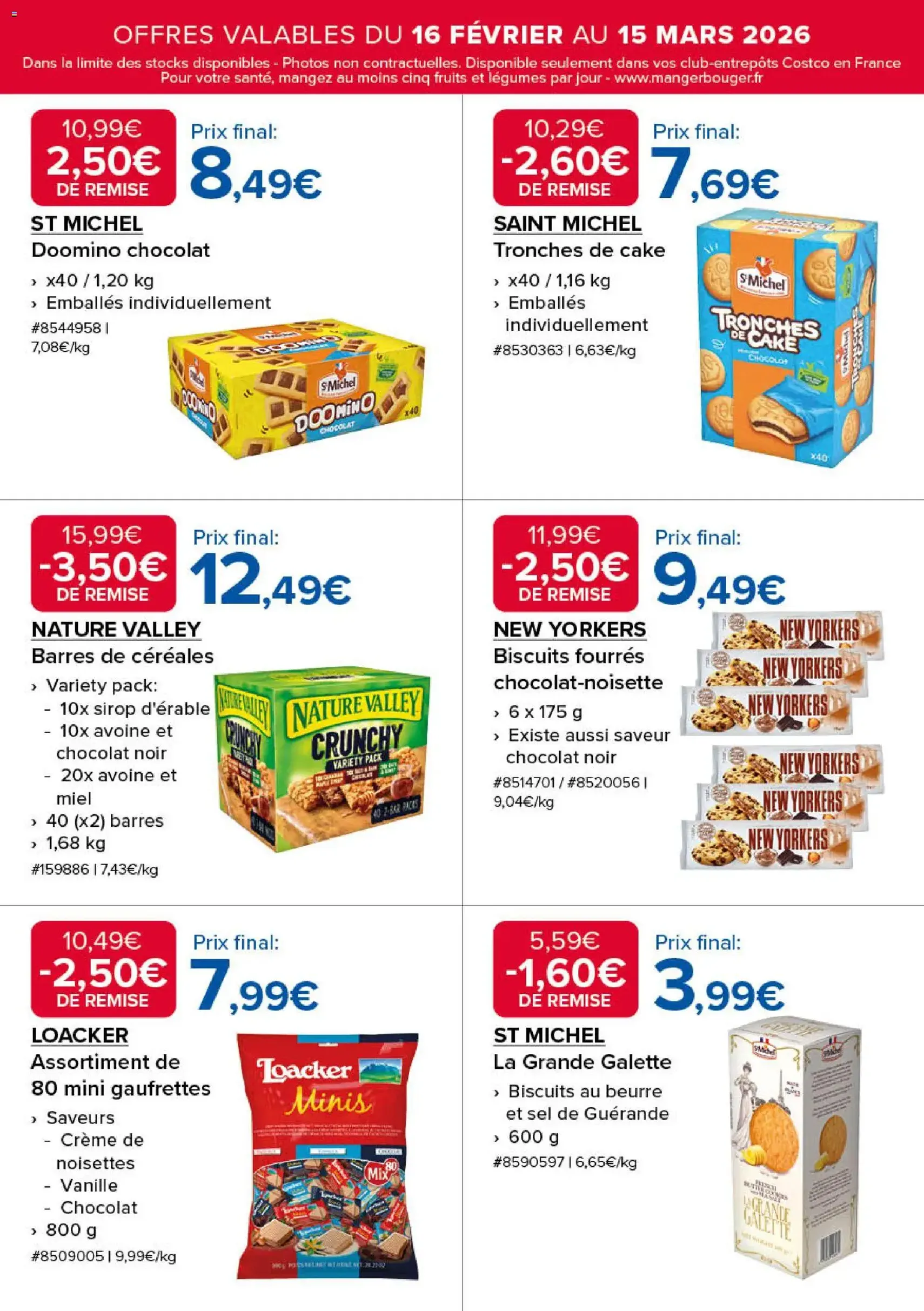 Costco catalogue - brochure valable à partir du 16/02/2026, page 8 sur 19