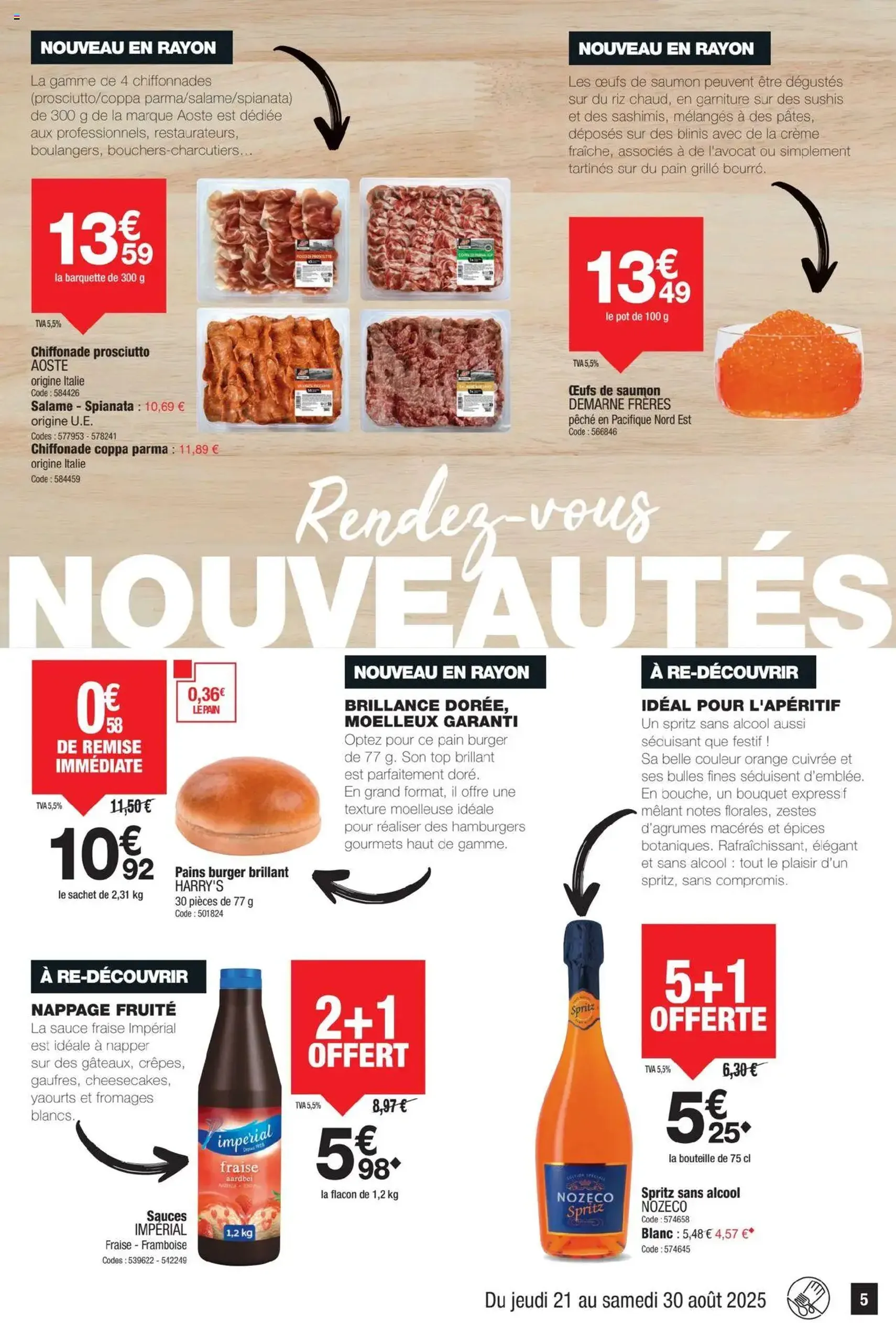 Promocash catalogue - brochure valable à partir du 21/08/2025, page 5 sur 24 Promocash catalogue - brochure valable à partir du 21/08/2025, page 5 sur 24