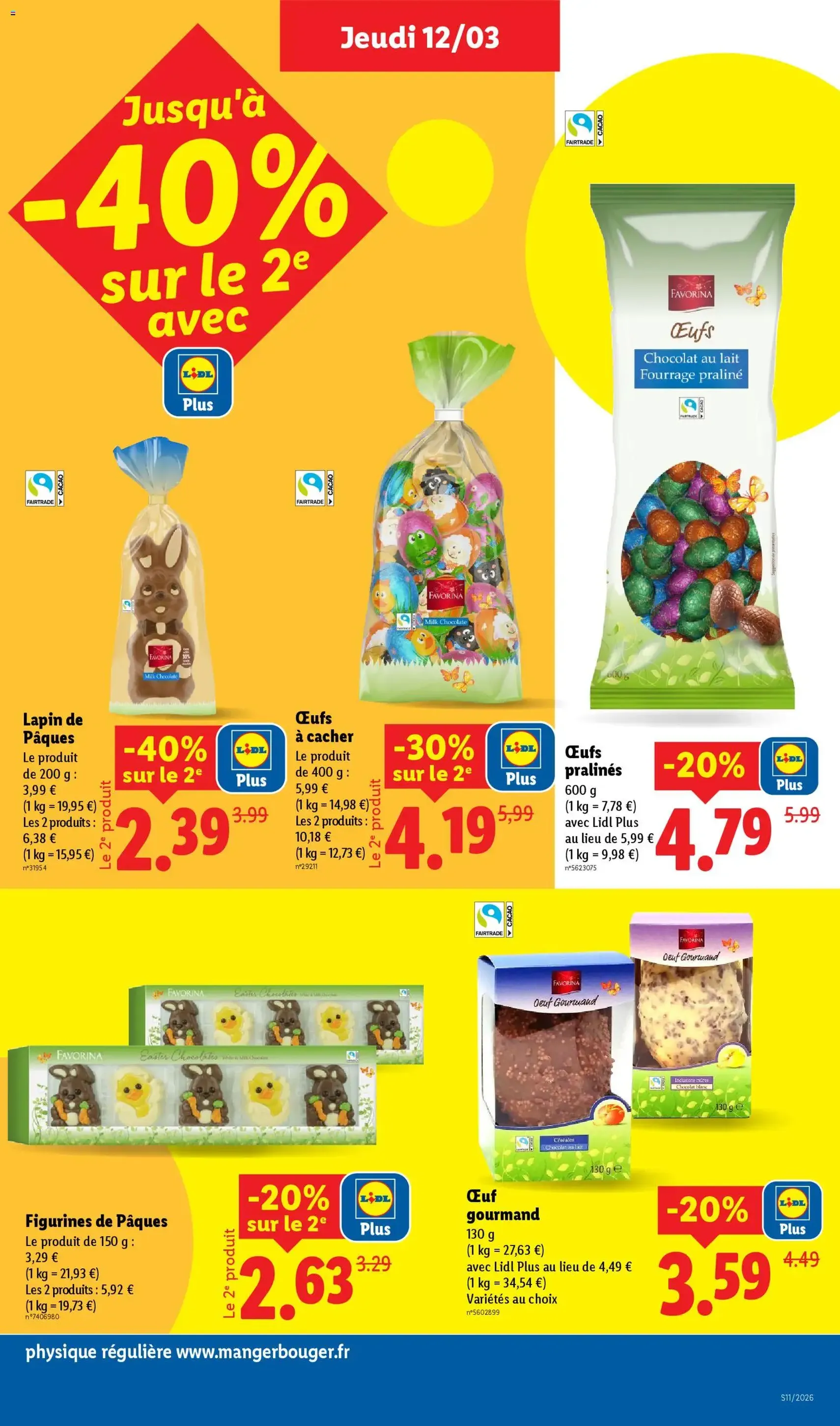 LIDL catalogue semaine 11 - brochure valable à partir du 12/03/2026, page 21 sur 71
