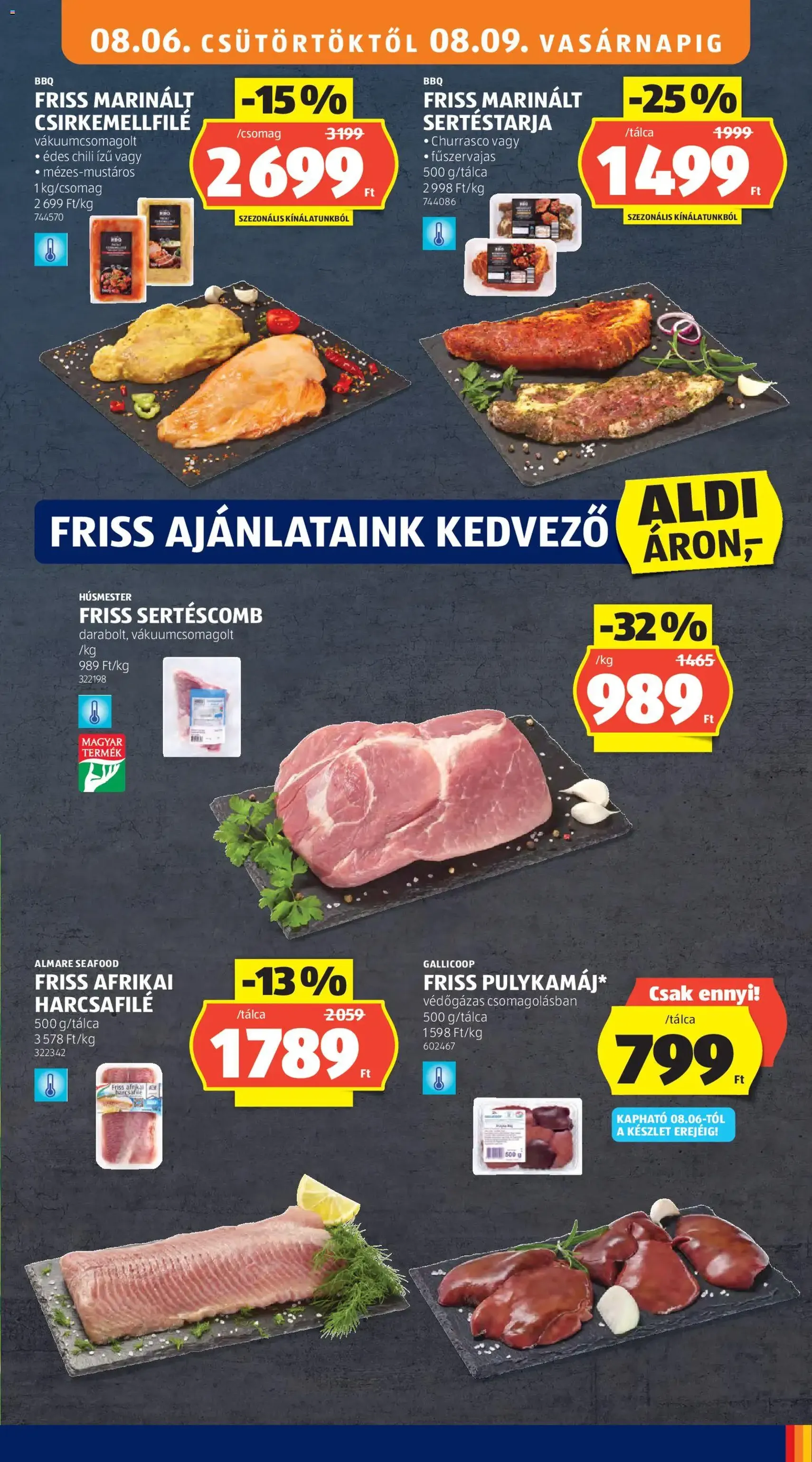 Aldi akciós újság - 2026.08.06. érvényes szórólap 11 oldal 50 oldalból