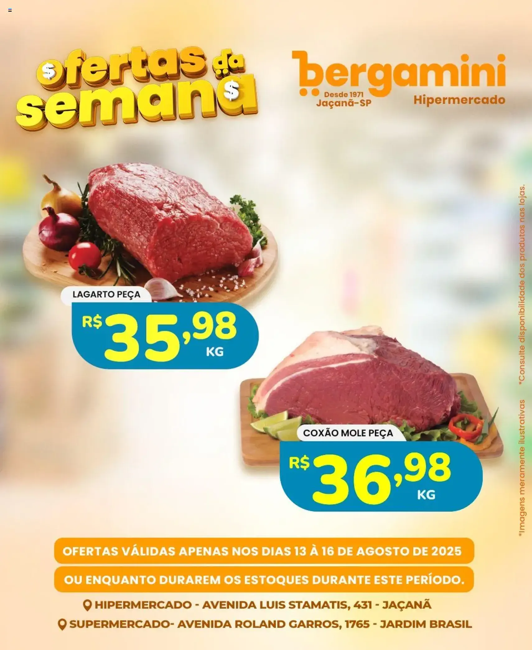 Supermercado Bergamini - Ofertas da semana - folheto válido a partir de 13/08/2025 página 1 de 26