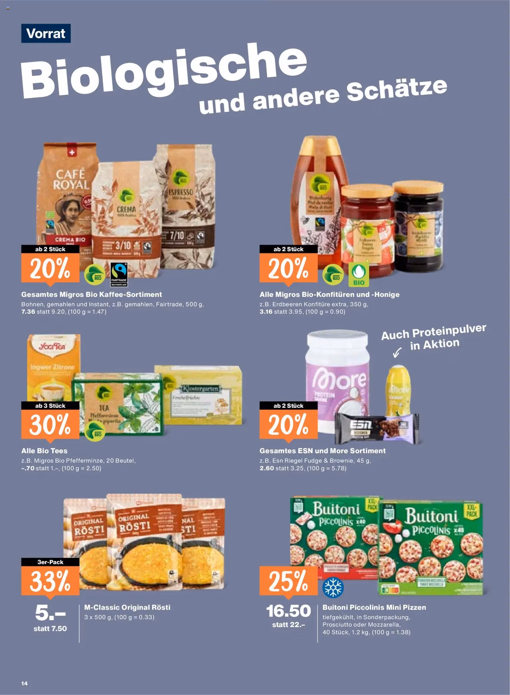 Migros Aktionen - Gültiger Prospekt ab 26.02.2026, Seite 14 von insgesamt 24
