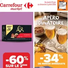 Carrefour Market catalogue - Prévisualisation du catalogue valable à partir du 23/06/2026