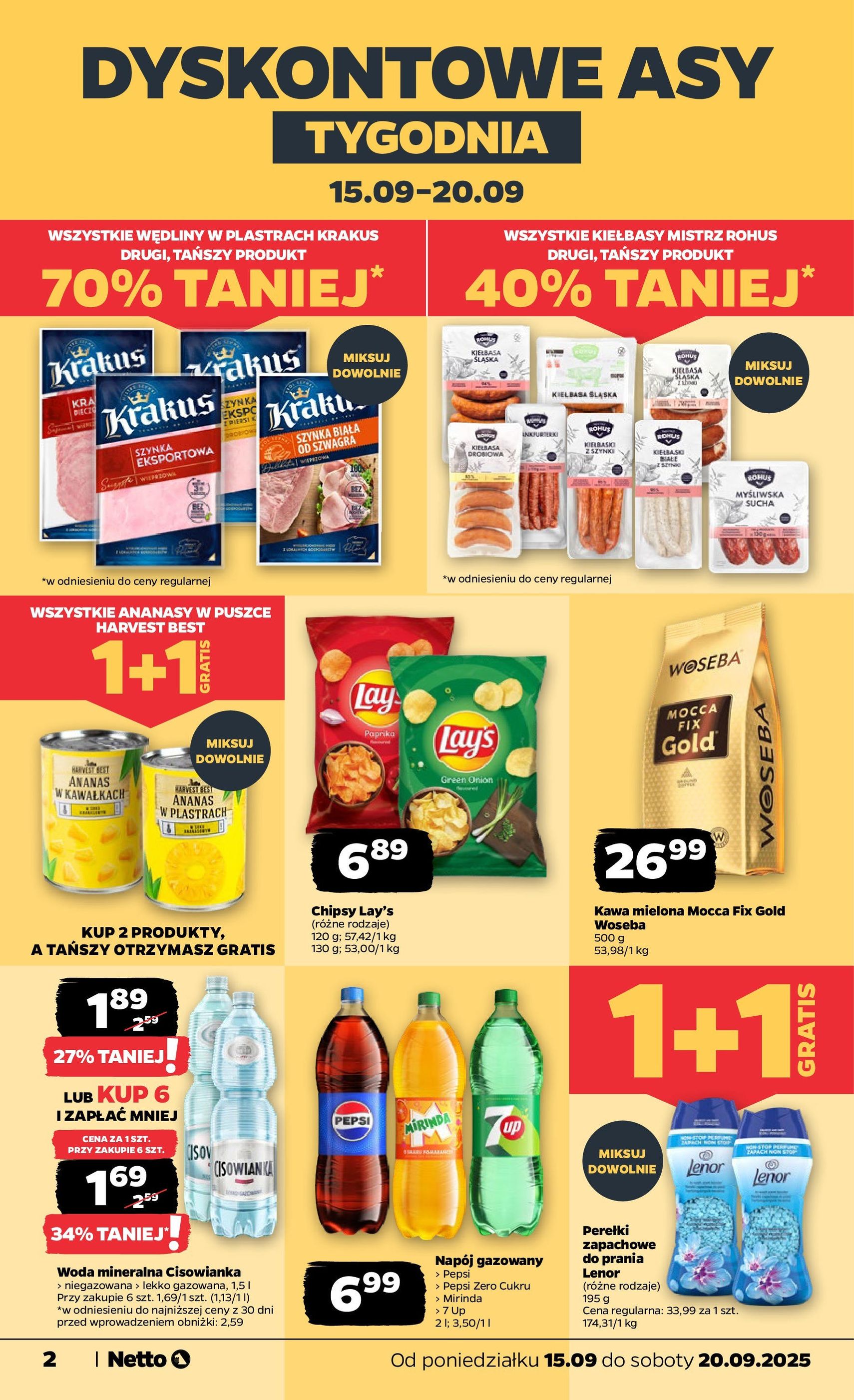 Netto gazetka - Spożywcza - ważny gazetka od 15.09.2025 strona 2 z 34 Netto gazetka - Spożywcza - ważny gazetka od 15.09.2025 strona 2 z 34