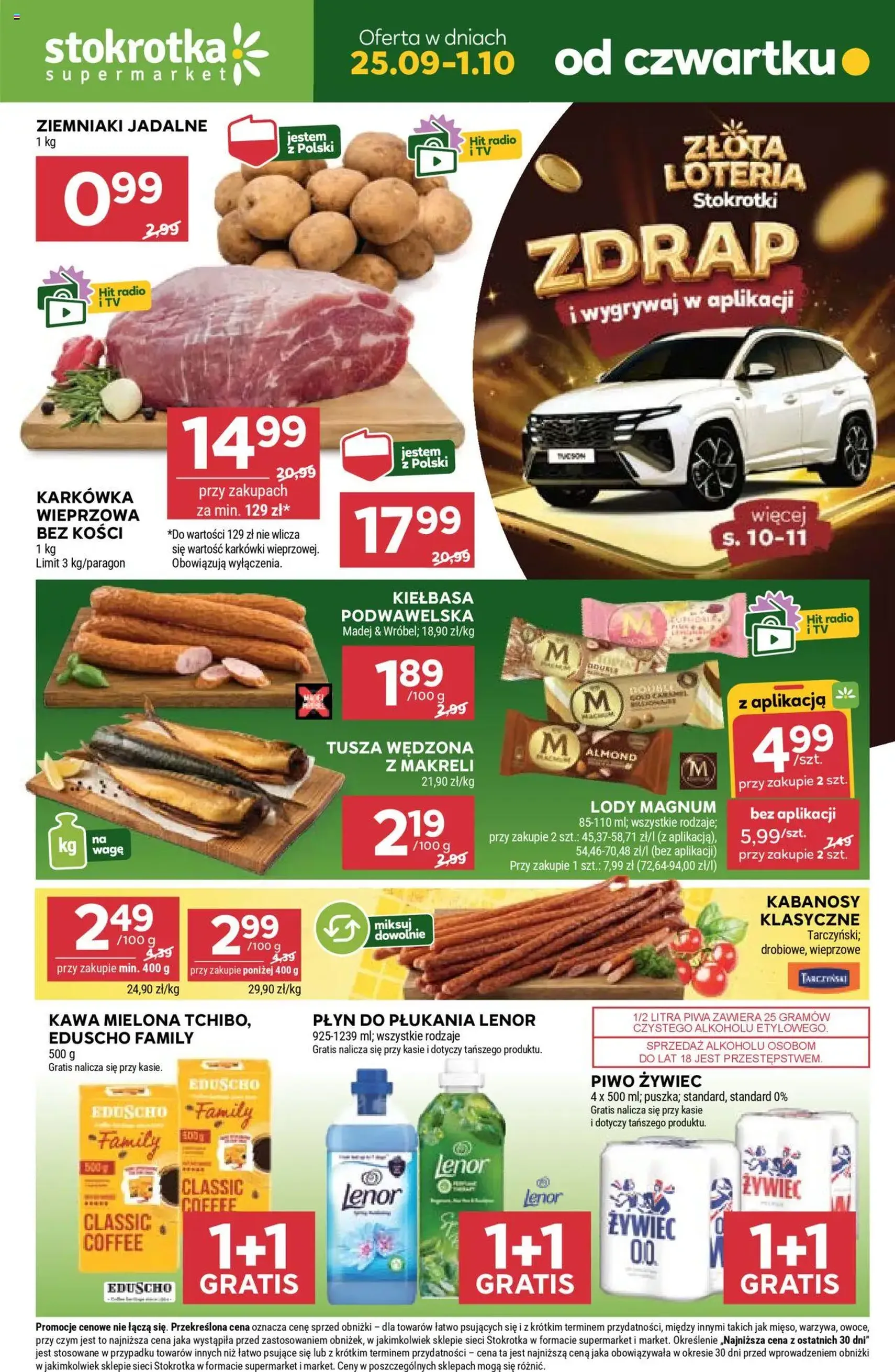 Stokrotka Gazetka - ważny gazetka od 25.09.2025 strona 1 z 37