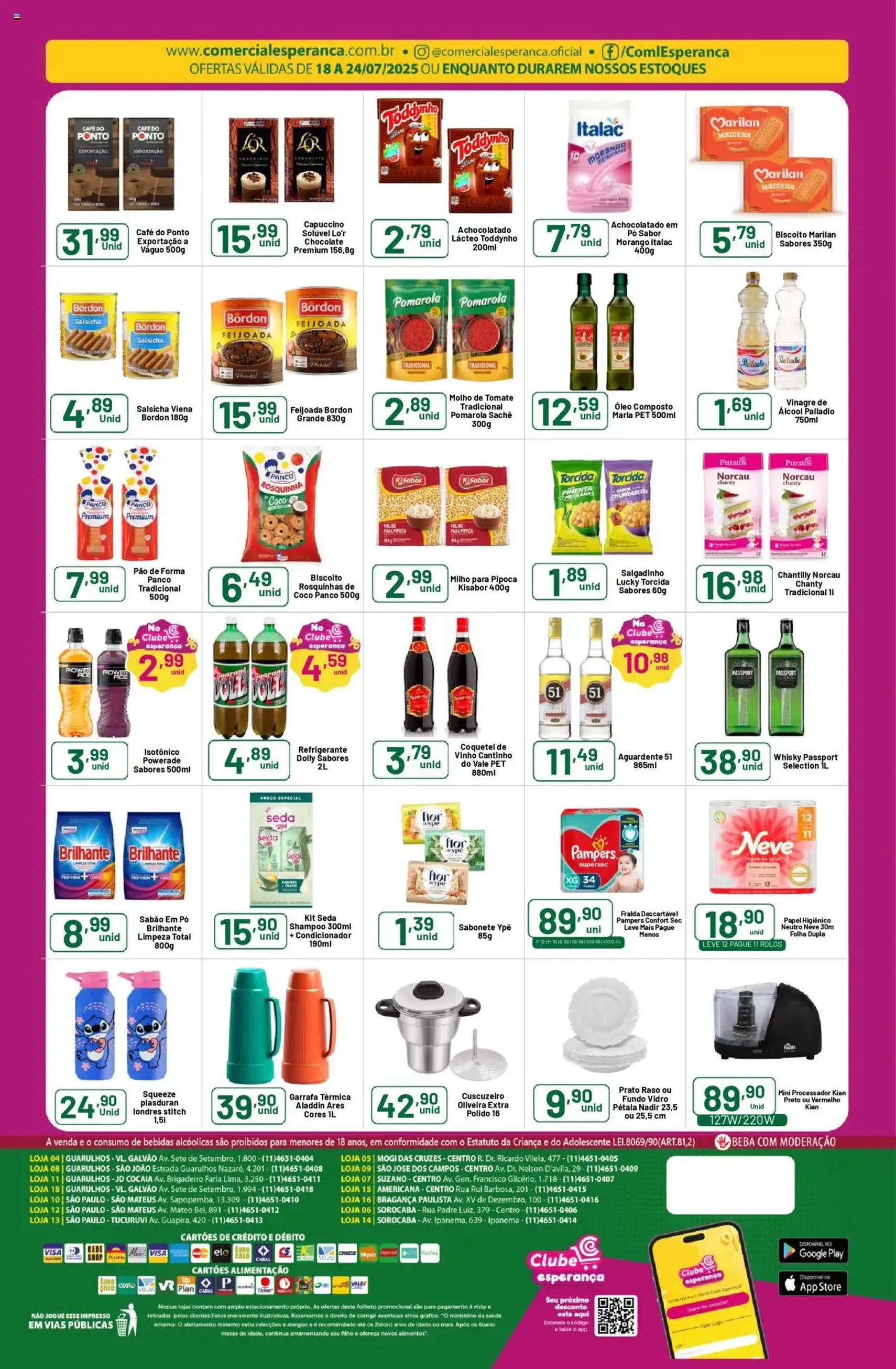 Comercial Esperança - Ofertas da semana - folheto válido a partir de 18/07/2025 página 2 de 2