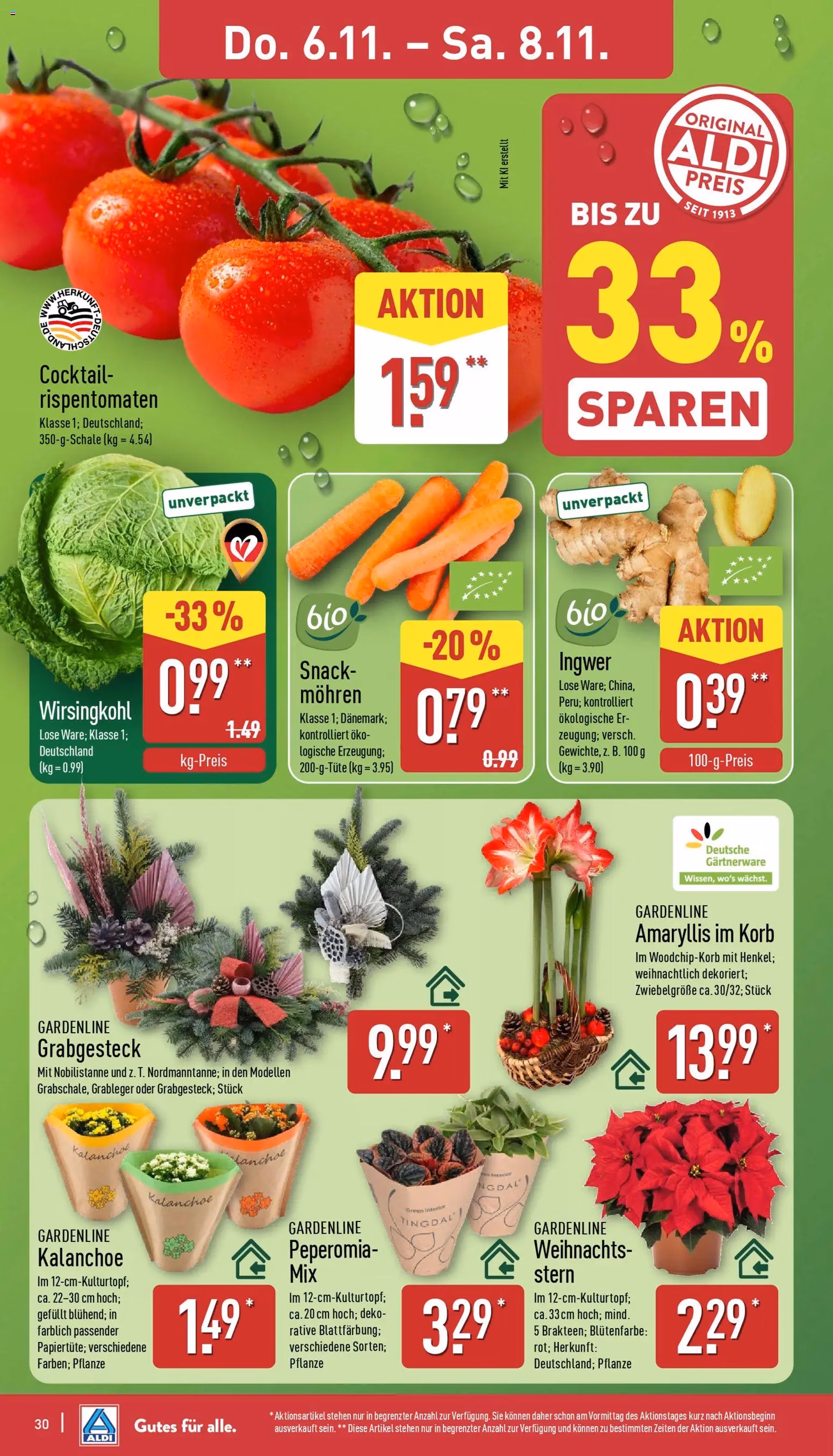 Aldi Prospekt - Gültiger Prospekt ab 03.11.2025, Seite 34 von insgesamt 48 Aldi Prospekt - Gültiger Prospekt ab 03.11.2025, Seite 34 von insgesamt 48