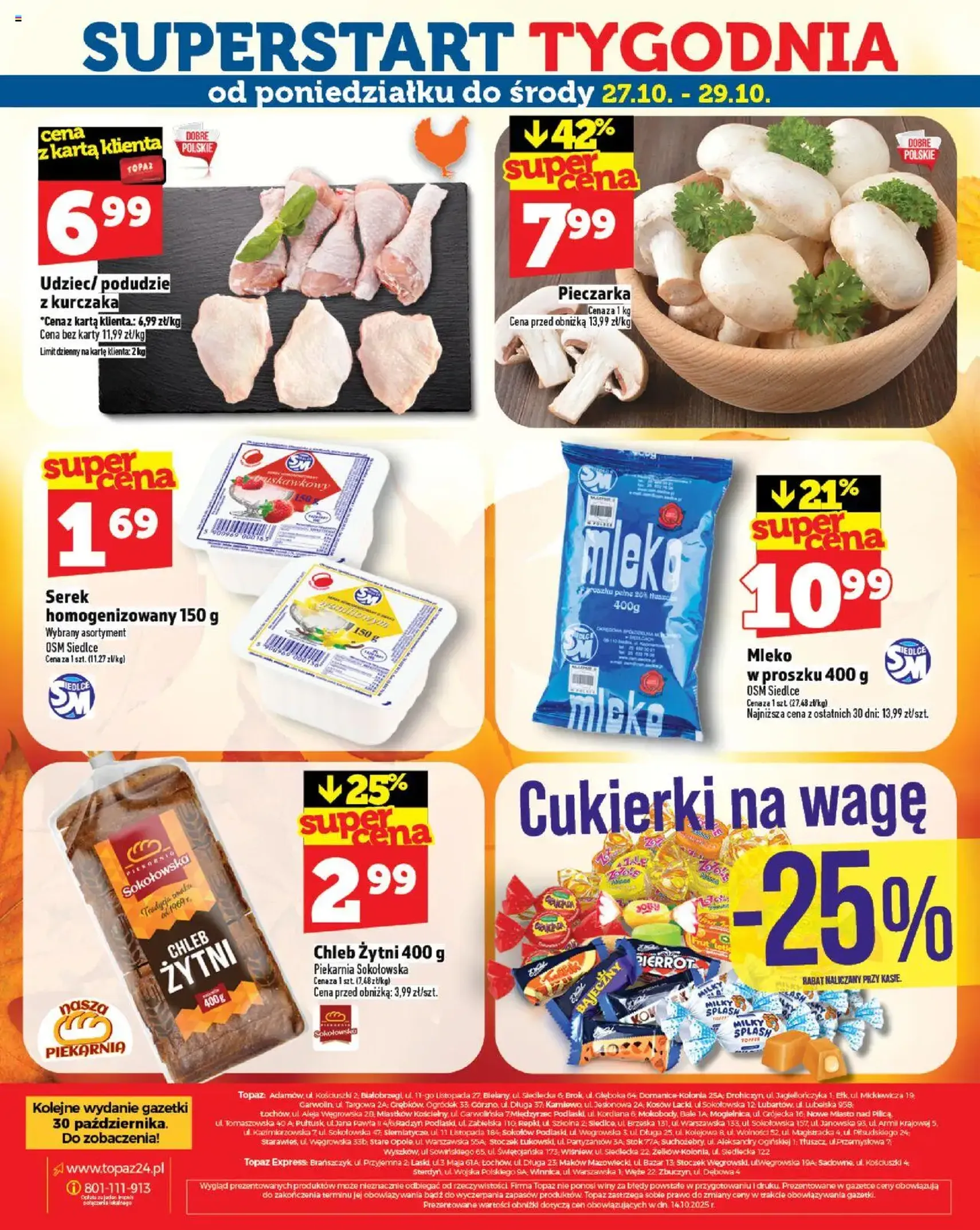 Topaz Gazetka - ważny gazetka od 23.10.2025 strona 32 z 32 Topaz Gazetka - ważny gazetka od 23.10.2025 strona 32 z 32