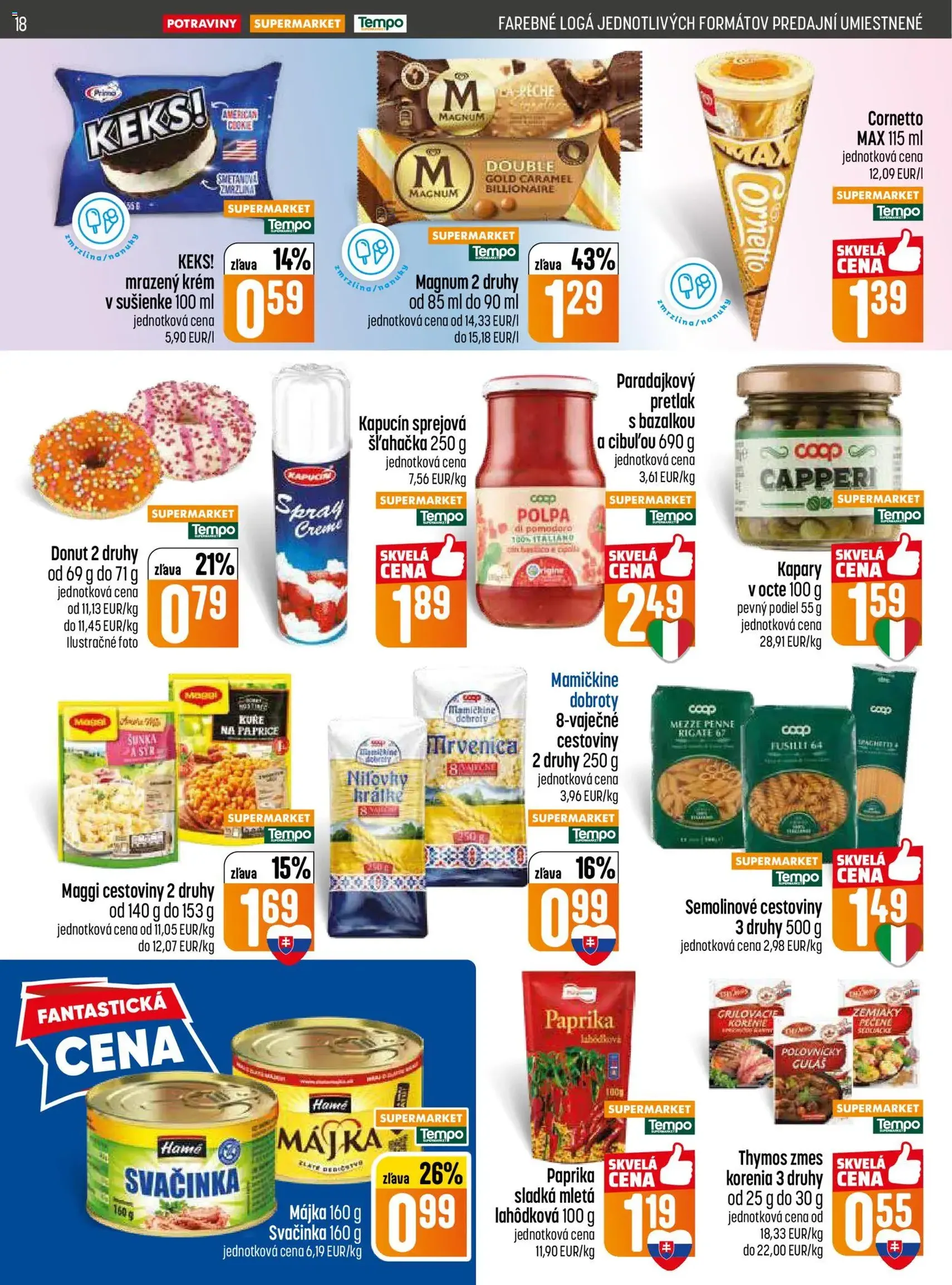 COOP Jednota leták - platný leták od 21.05.2026 strana 18 z 28
