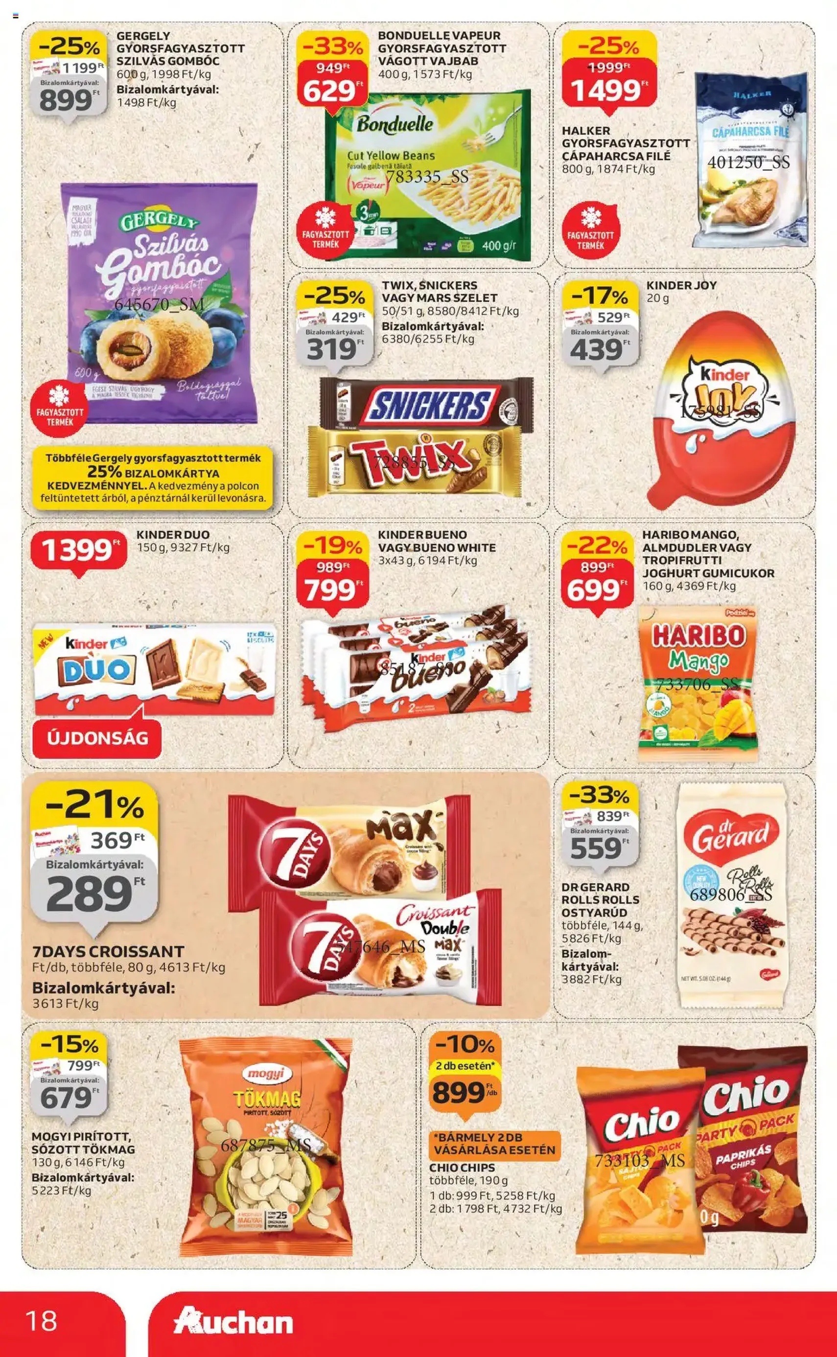 Auchan Akciós újság - 2025.08.21. érvényes szórólap 18 oldal 42 oldalból