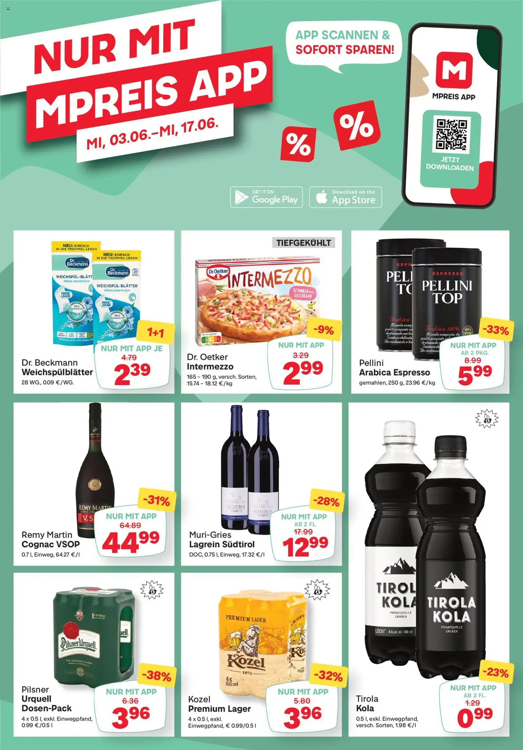 MPREIS Flugblatt - Gültiger Prospekt ab 11.06.2026, Seite 14 von insgesamt 16
