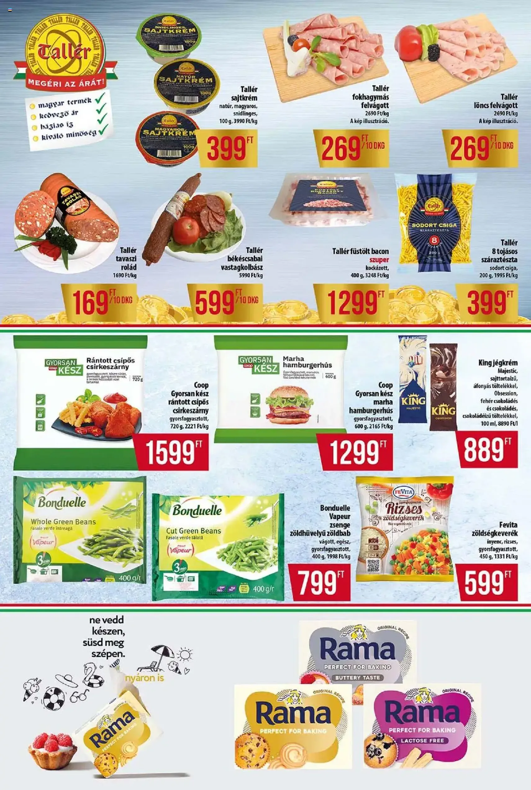 COOP Szolnok Akciós újság - 2025.07.24. érvényes szórólap 3 oldal 8 oldalból COOP Szolnok Akciós újság - 2025.07.24. érvényes szórólap 3 oldal 8 oldalból