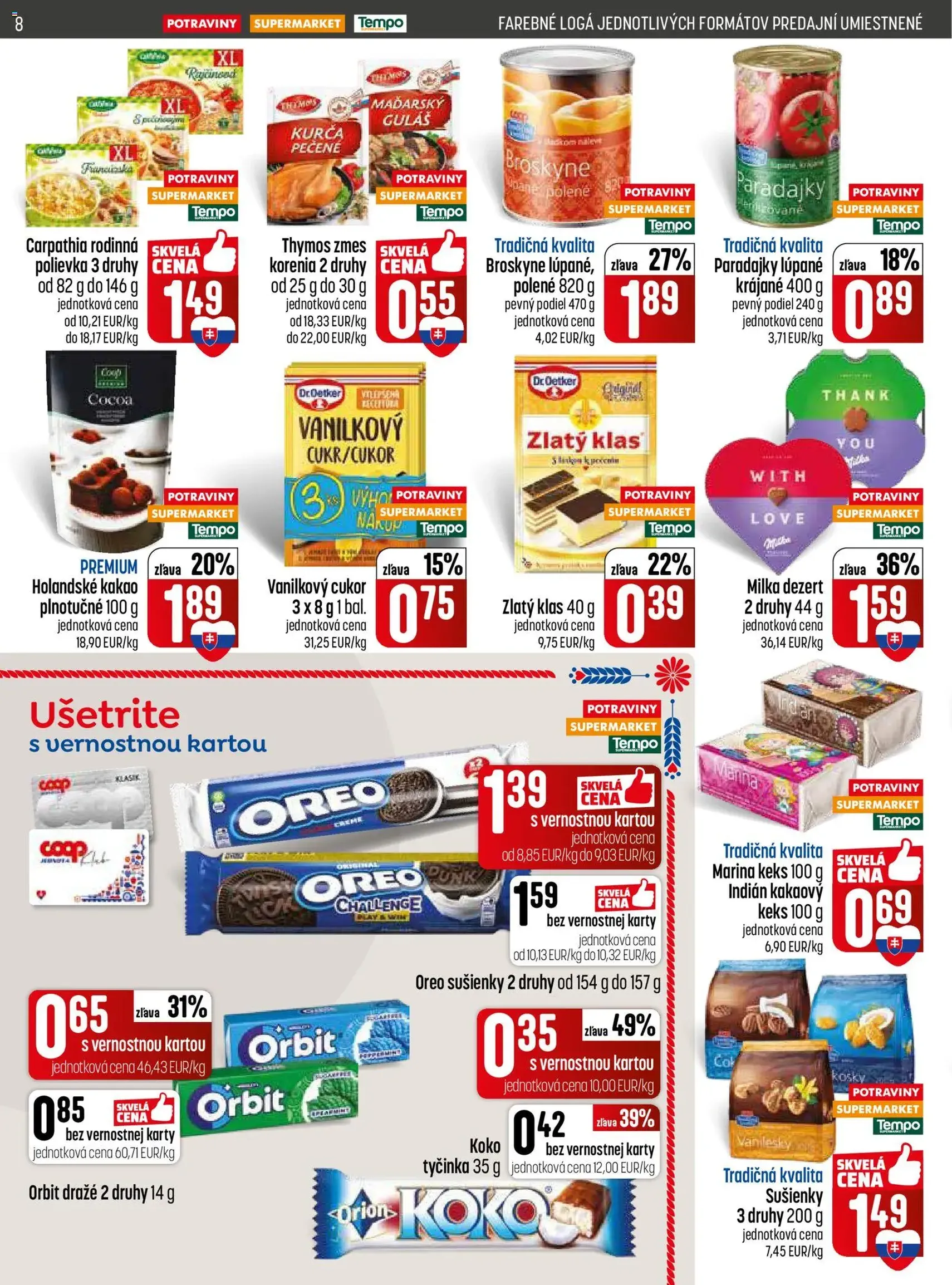 COOP Jednota leták - platný leták od 21.05.2026 strana 8 z 28
