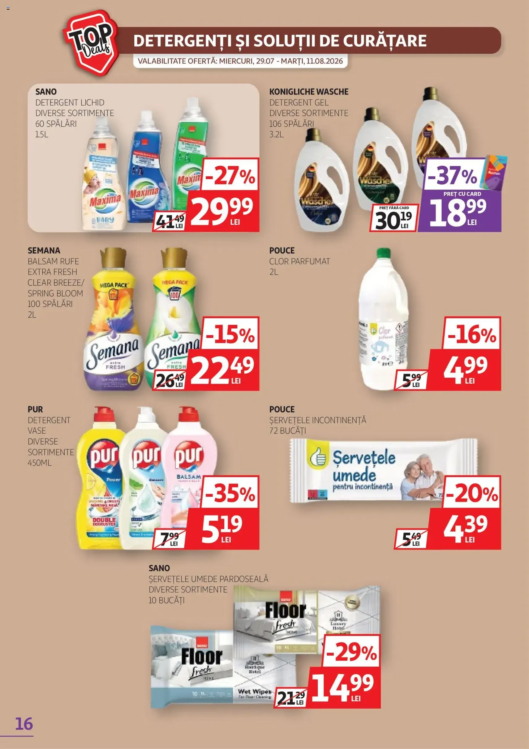 Auchan Catalog - cataloage valabile începând cu 29.07.2026 pagina 16 din 38