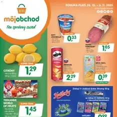 Môj obchod leták - náhľad letáku platný od 24.10.2025