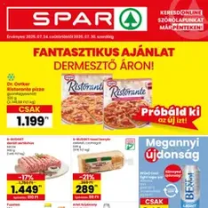 Spar Akciós újság - szórólap előnézete érvényes 2025.07.24. -tól