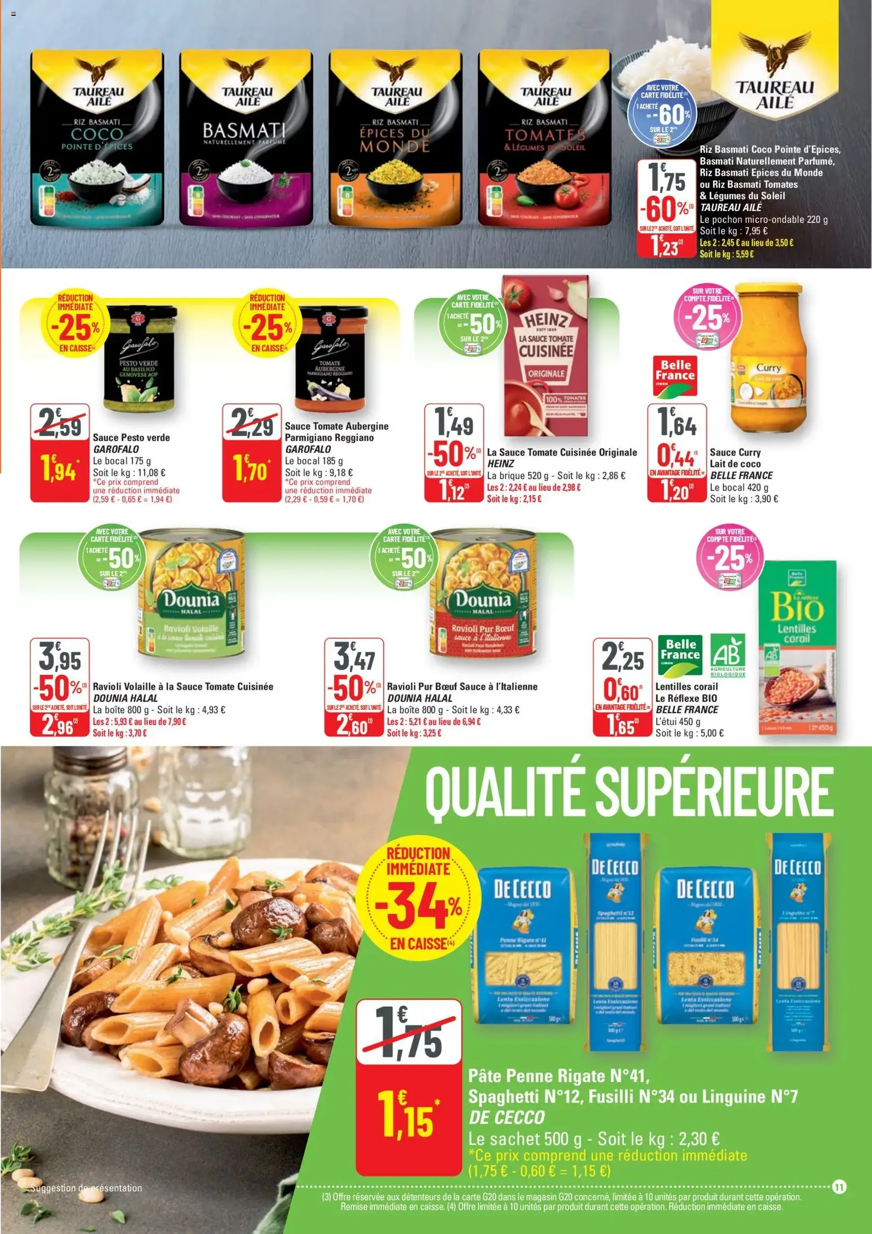 G20 Supermarchés catalogue - brochure valable à partir du 22/10/2025, page 11 sur 20 G20 Supermarchés catalogue - brochure valable à partir du 22/10/2025, page 11 sur 20