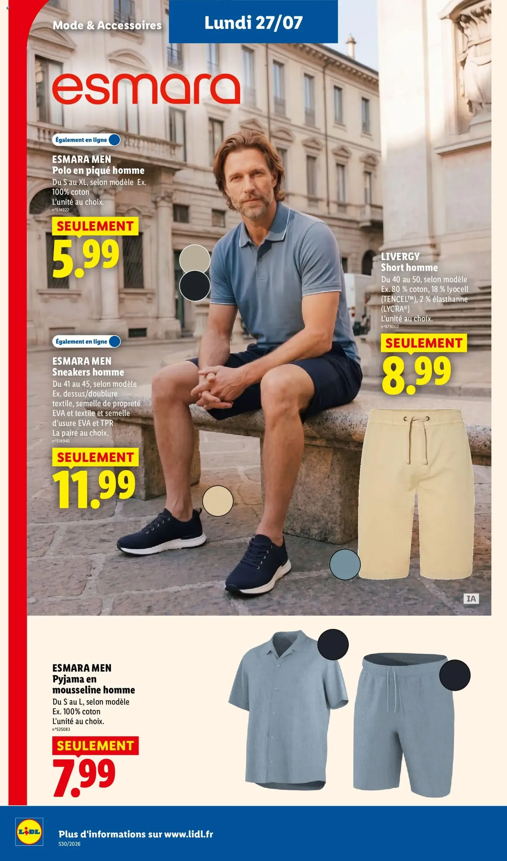 LIDL catalogue - brochure valable à partir du 23/07/2026, page 58 sur 64