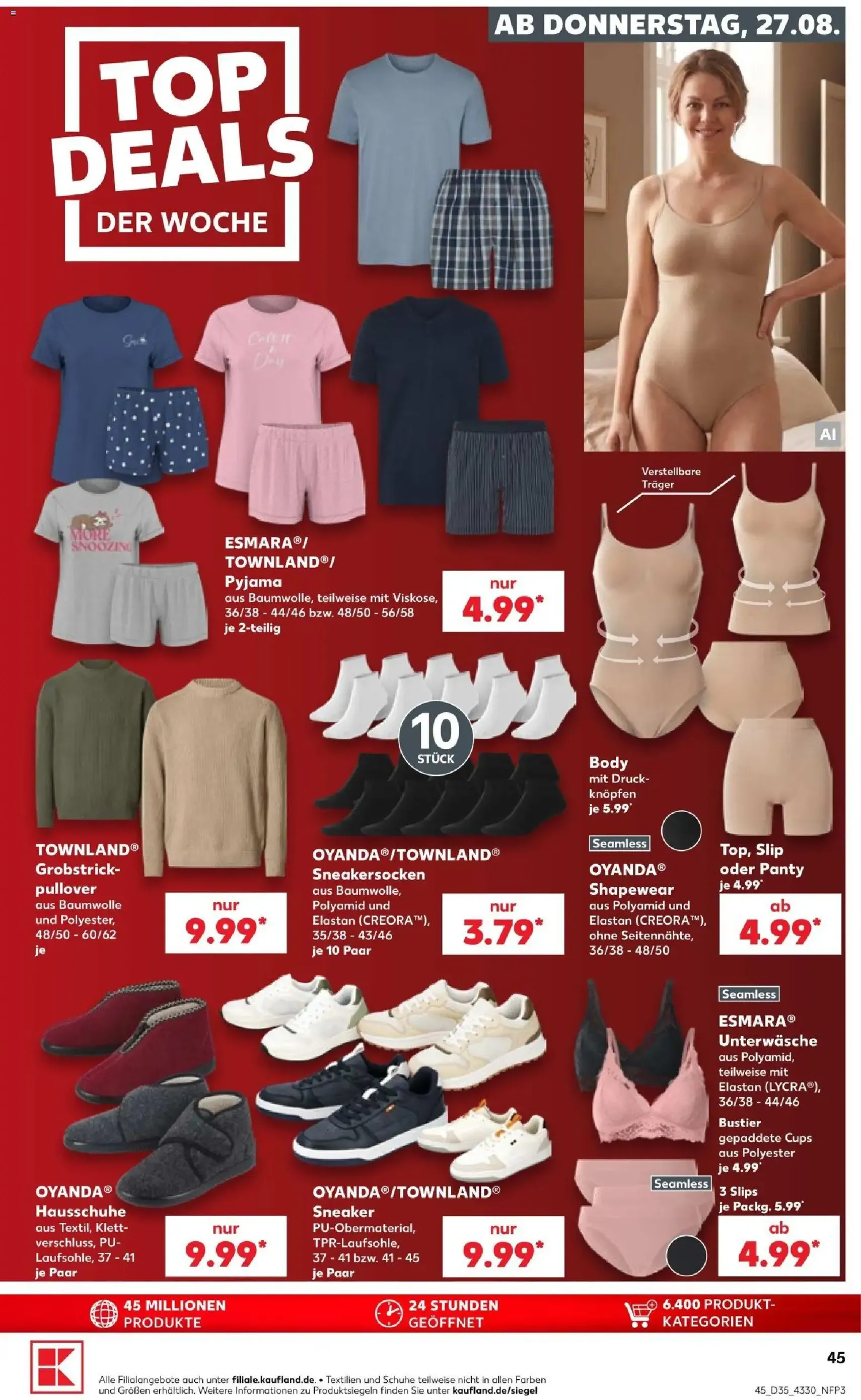 Kaufland Prospekt - Gültiger Prospekt ab 27.08.2026, Seite 45 von insgesamt 60