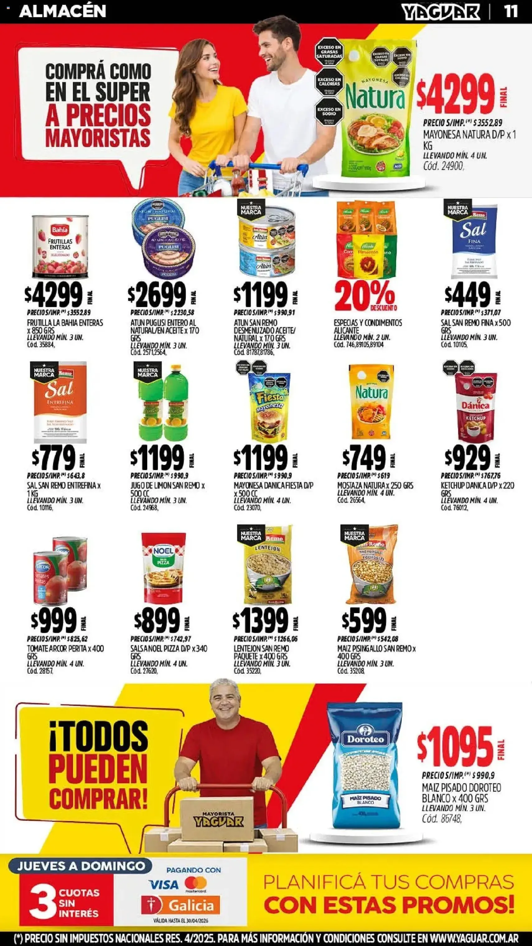 Yaguar catálogo - folleto válido desde 11/05/2026 página 12 de 19