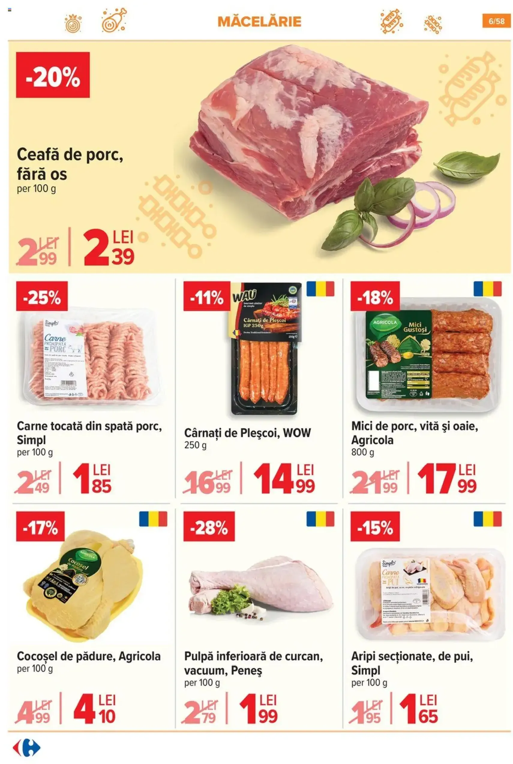 Catalog Carrefour - cataloage valabile începând cu 06.08.2025 pagina 7 din 59 Catalog Carrefour - cataloage valabile începând cu 06.08.2025 pagina 7 din 59