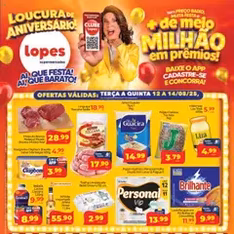 Lopes Supermercados - Ofertas da semana - pré-visualização do folheto, válido a partir de 12/08/2025