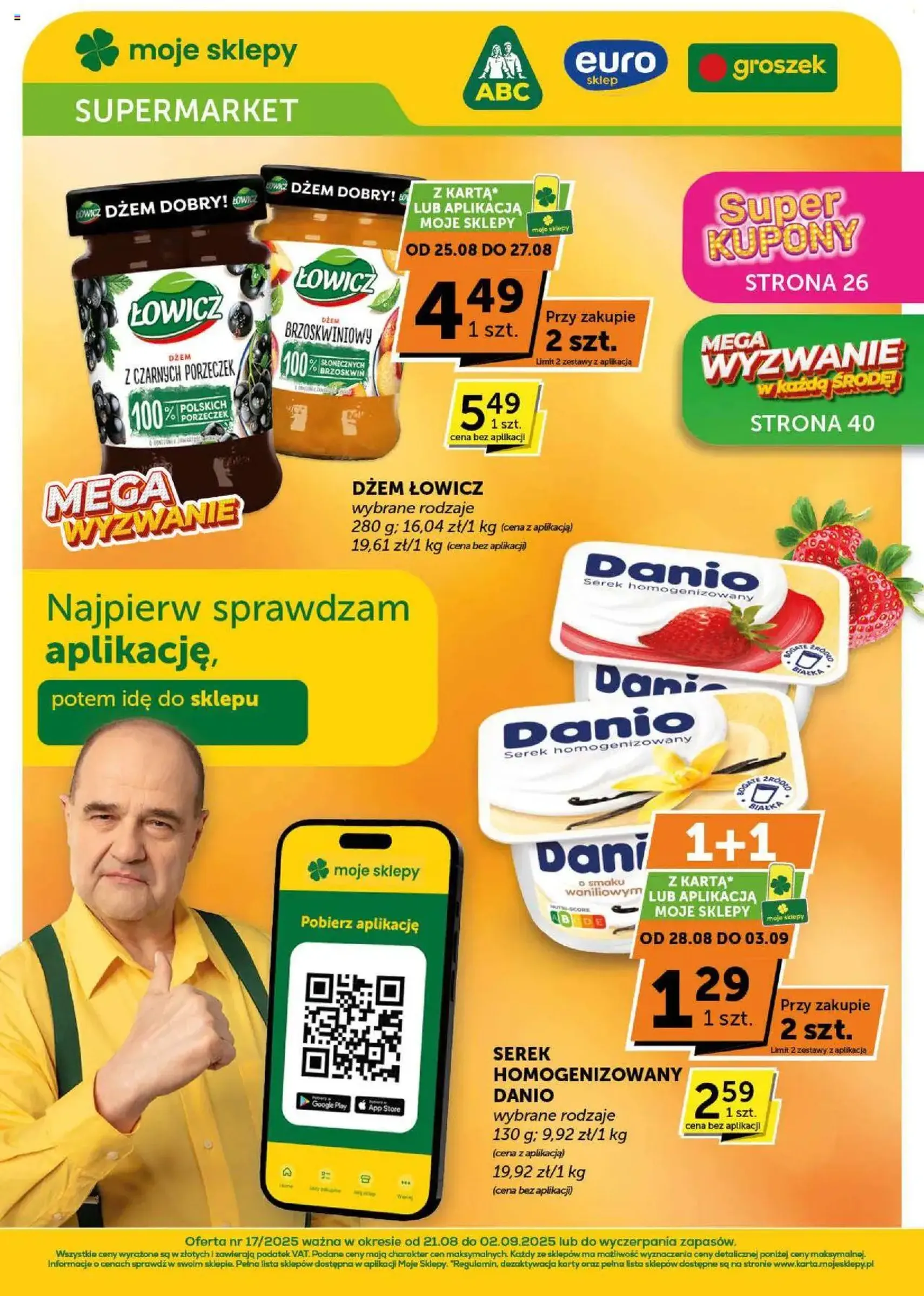 Groszek Gazetka - ważny gazetka od 21.08.2025 strona 1 z 40 Groszek Gazetka - ważny gazetka od 21.08.2025 strona 1 z 40
