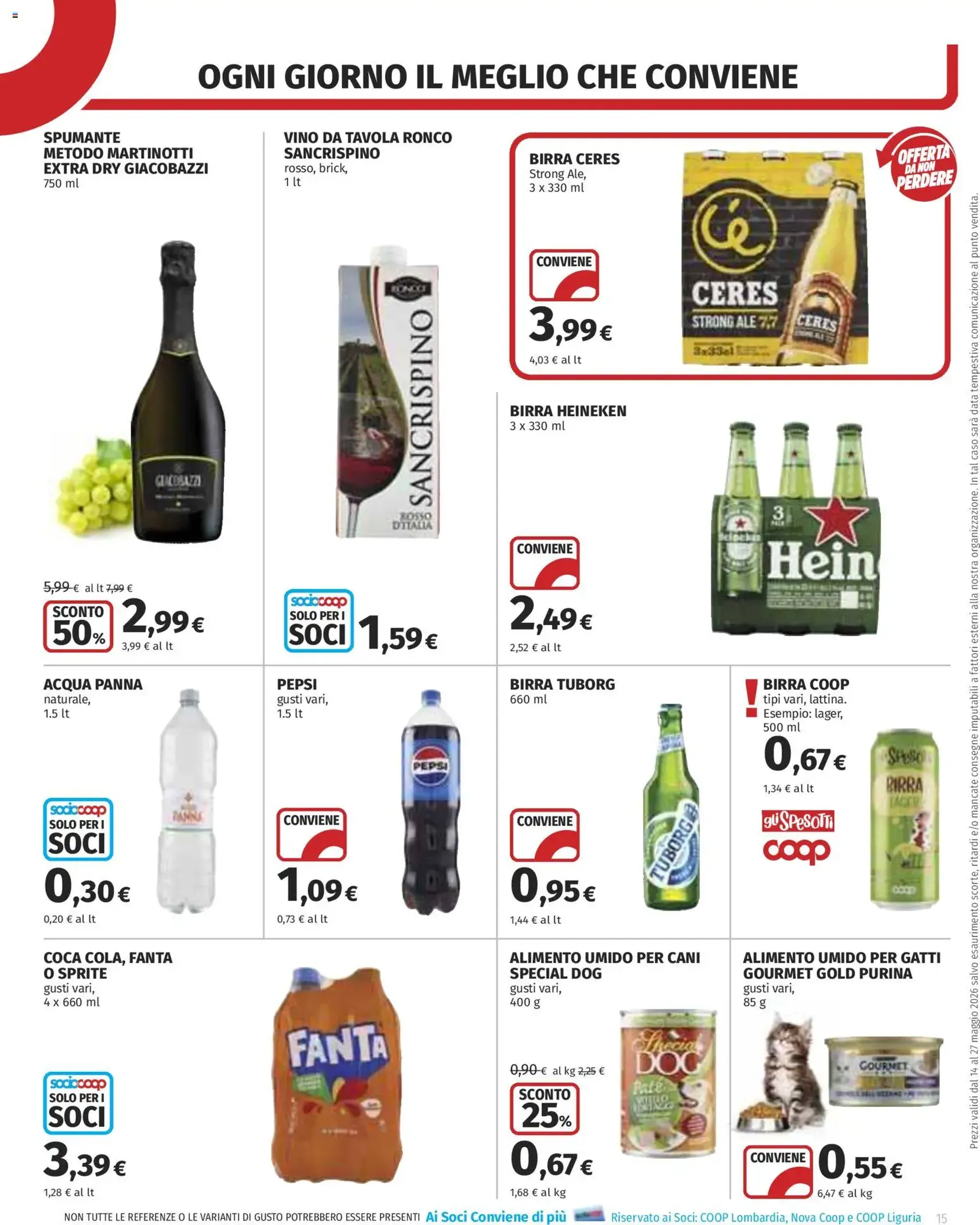 COOP volantino Offerte Top Milano - volantino valido dal 14/05/2026 pagina 15 di 25
