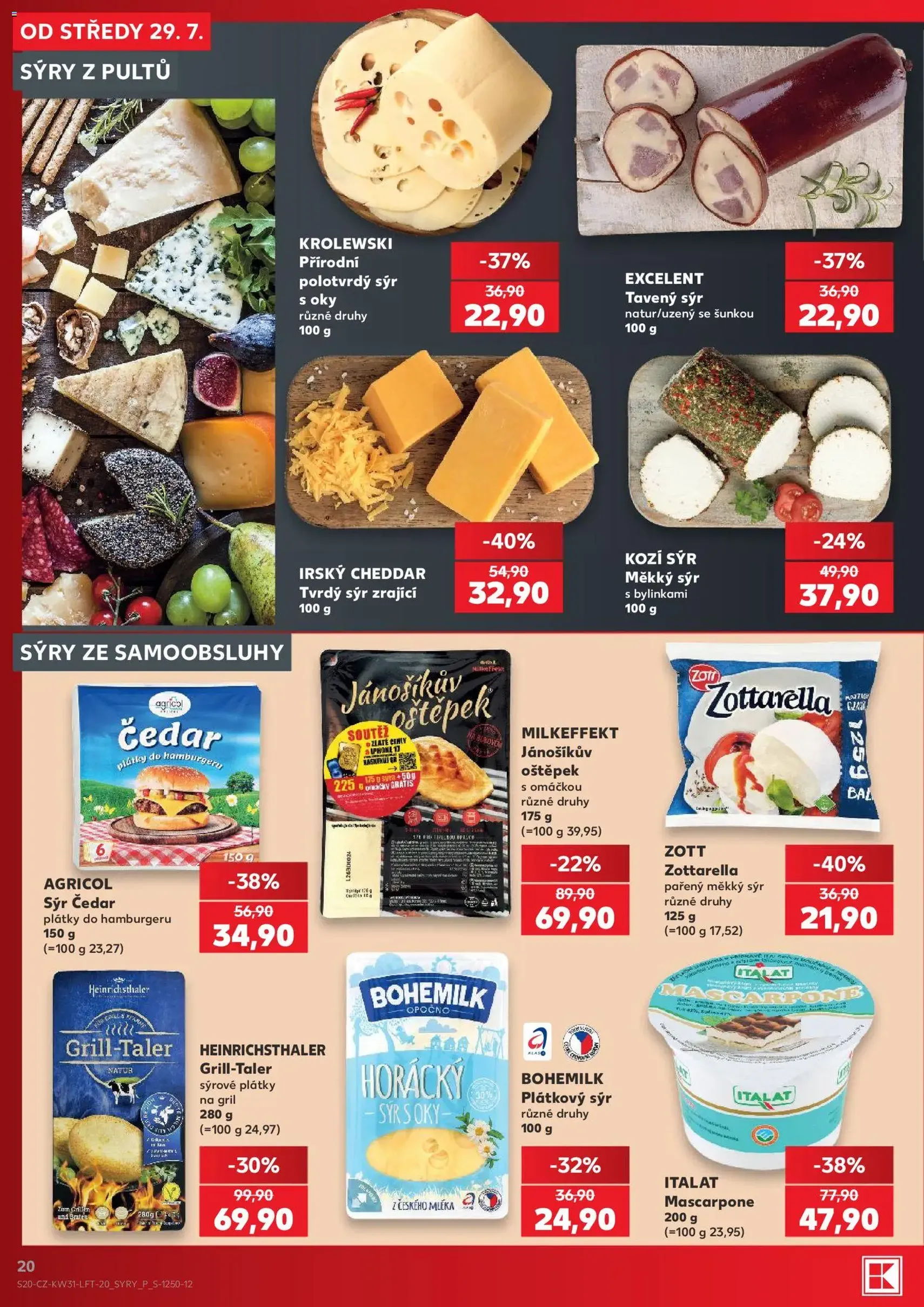 Kaufland leták - platný leták od 29.07.2026 strana 20 z 54