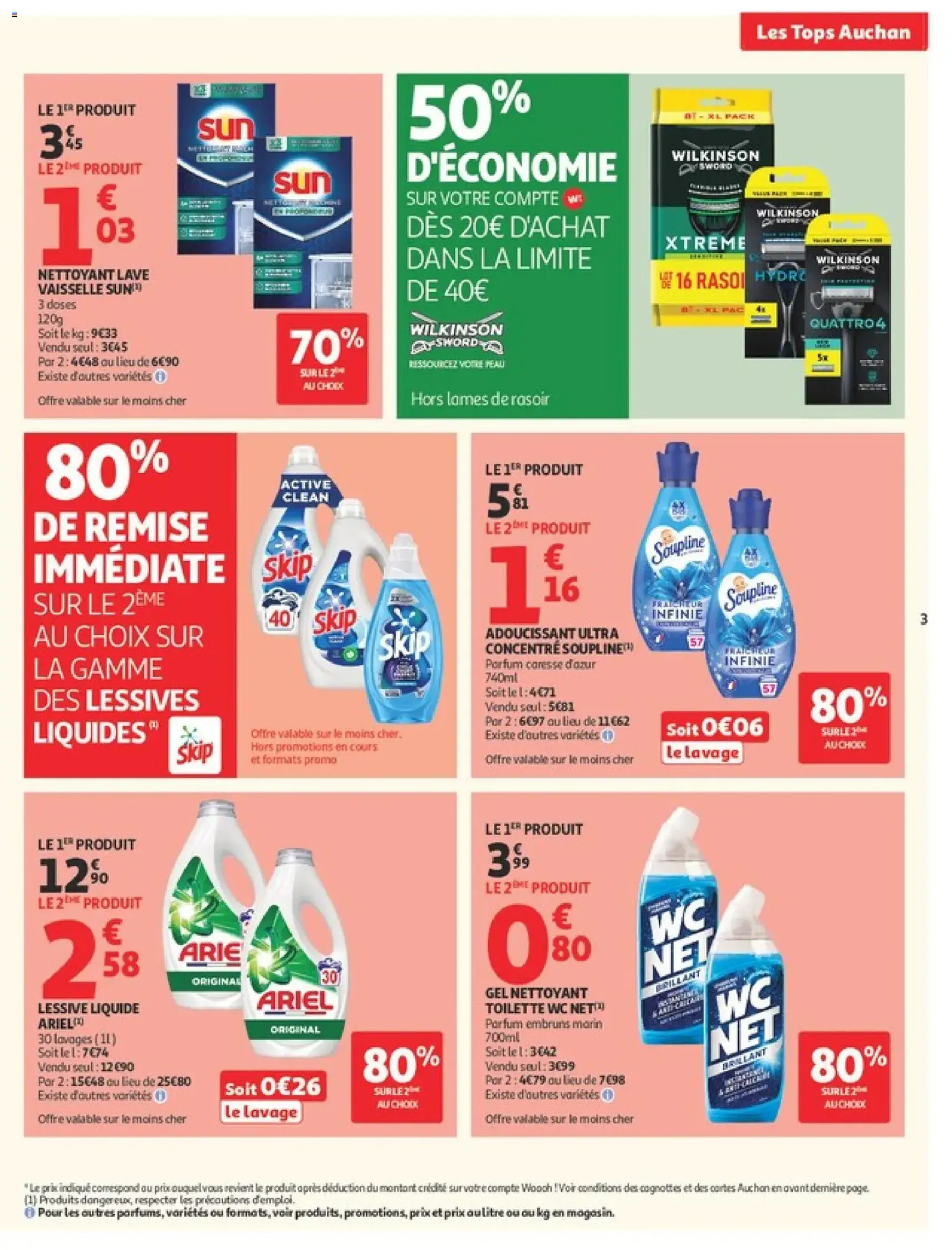 Auchan prospectus - brochure valable à partir du 07/07/2026, page 3 sur 54